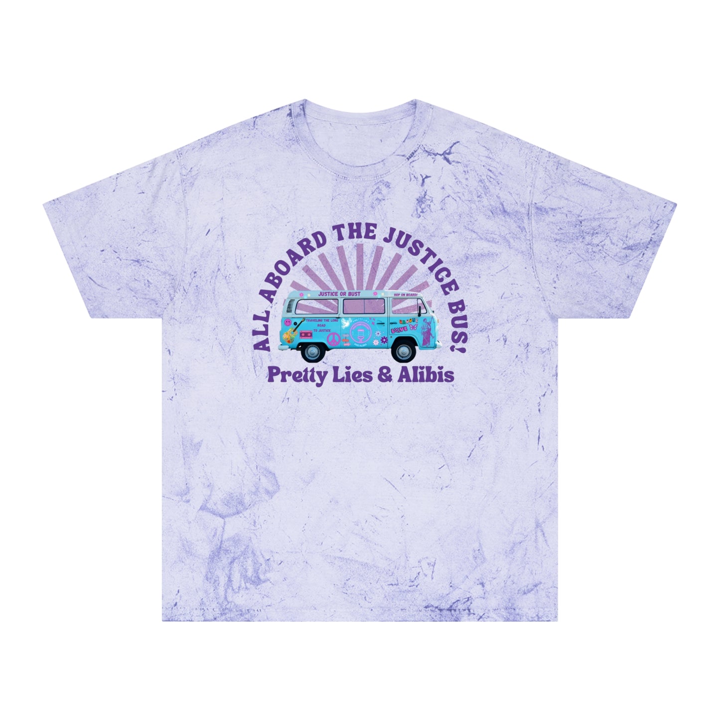 Justice Bus Unisex Color Blast T-Shirt