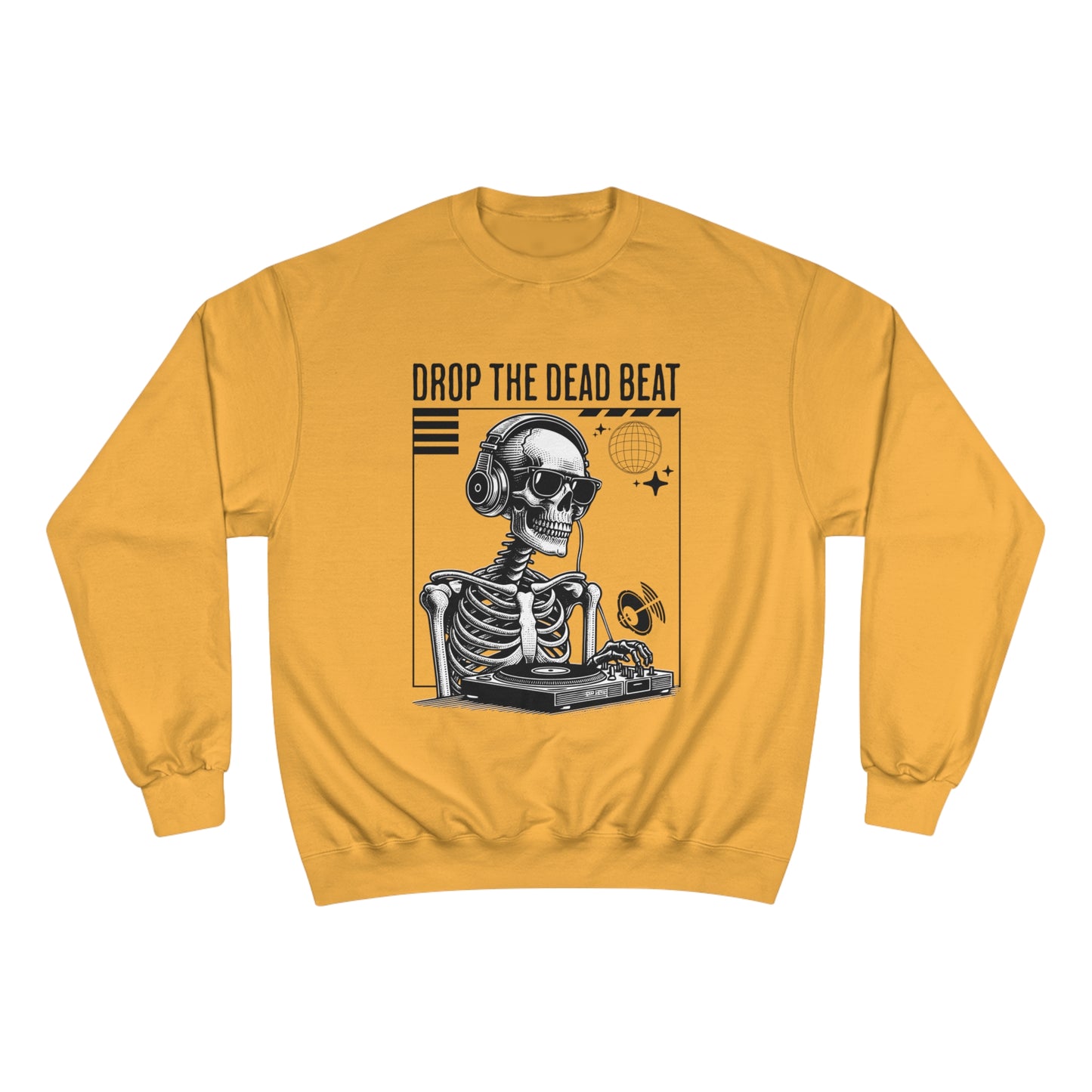 Halloween Drop The Dead Beat Champion Sweatshirt