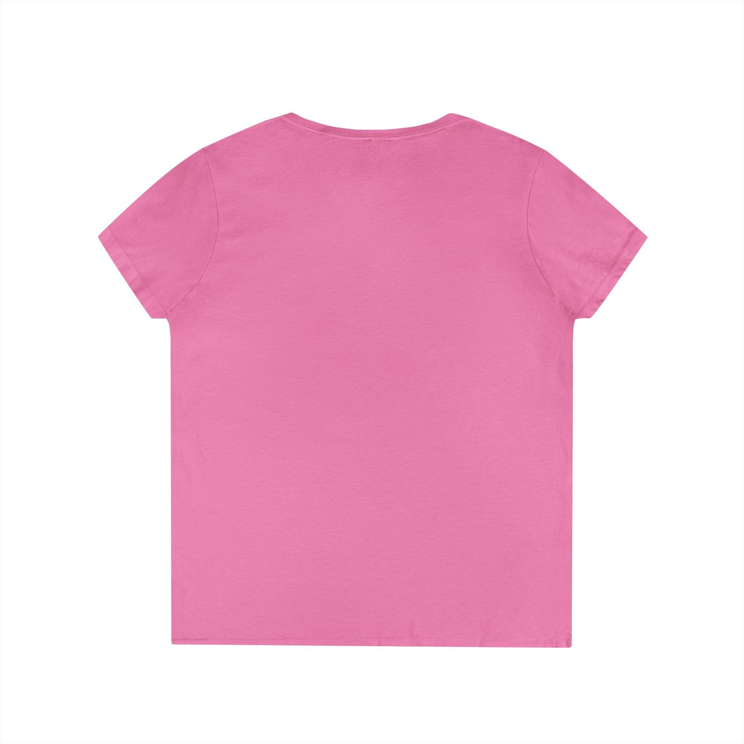 Ladies' V-Neck T-Shirt — "Stack Chips Not Charges"  Crime Con 26' (No logo)