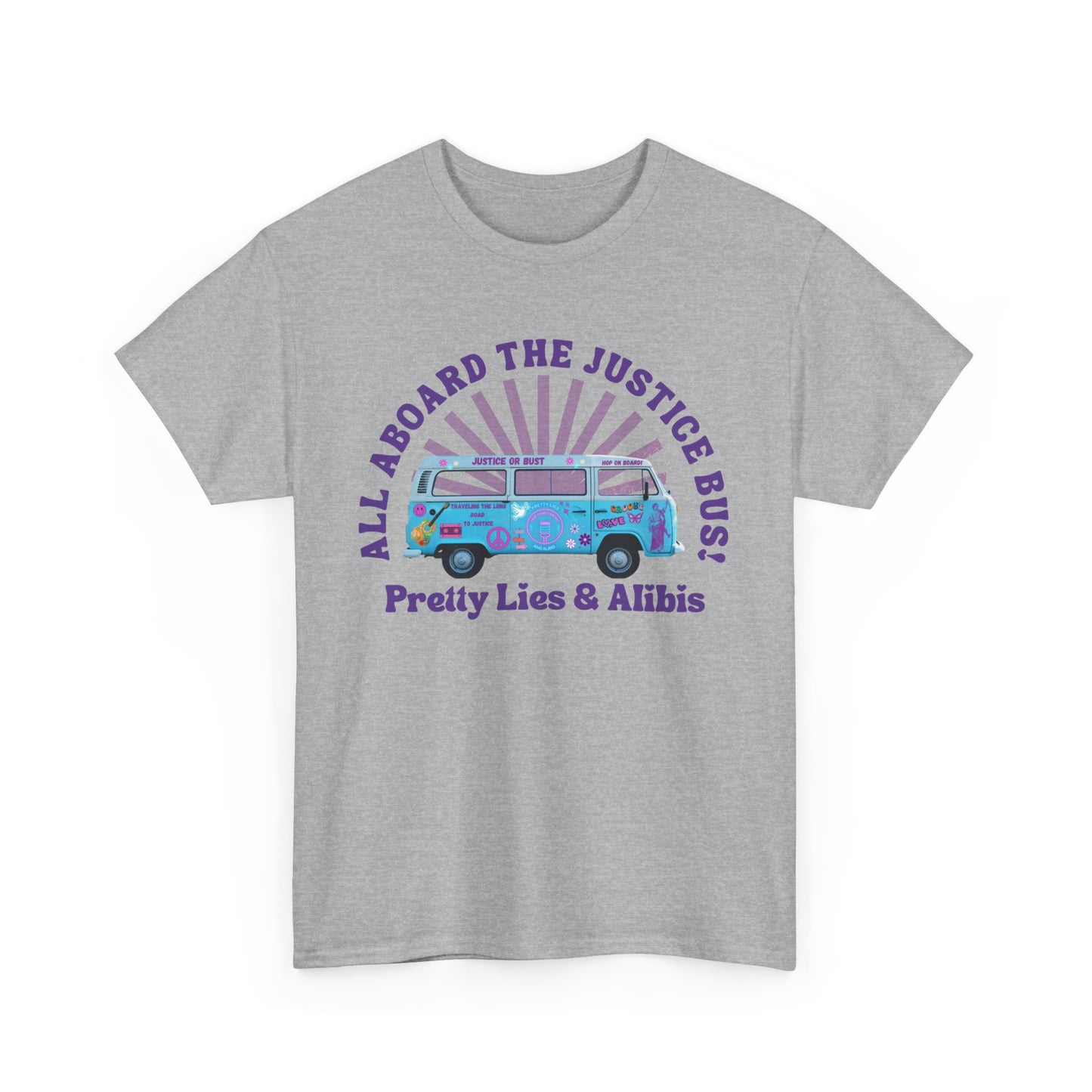 Justice Bus Unisex Heavy Cotton Tee