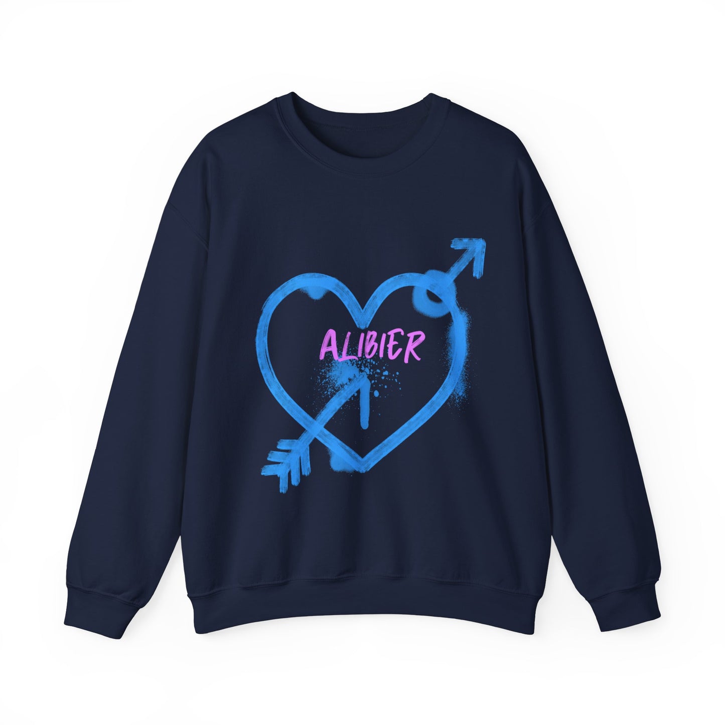 Alibier Graffiti Unisex Heavy Blend™ Crewneck Sweatshirt