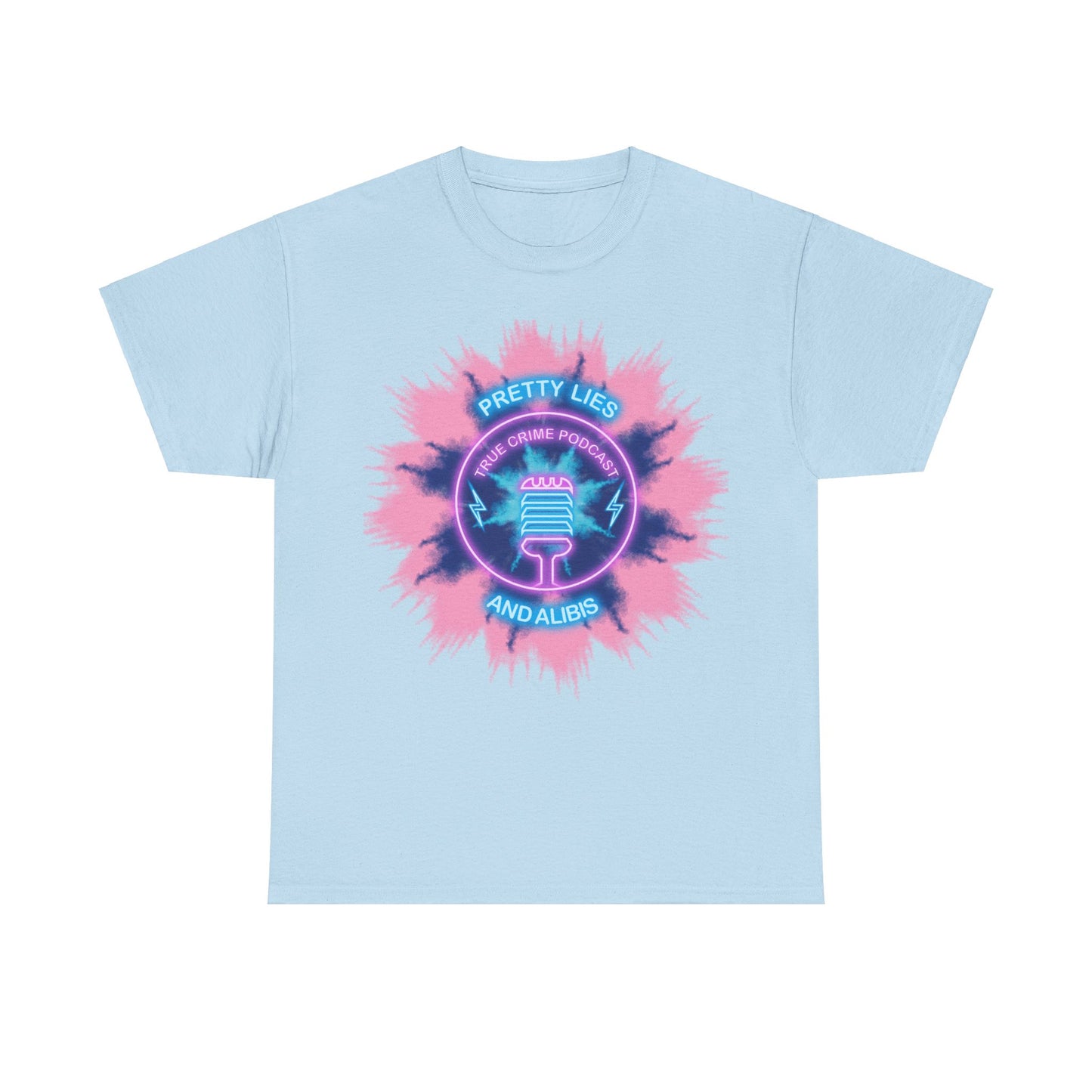 Tie Dye Retro Unisex Heavy Cotton Tee