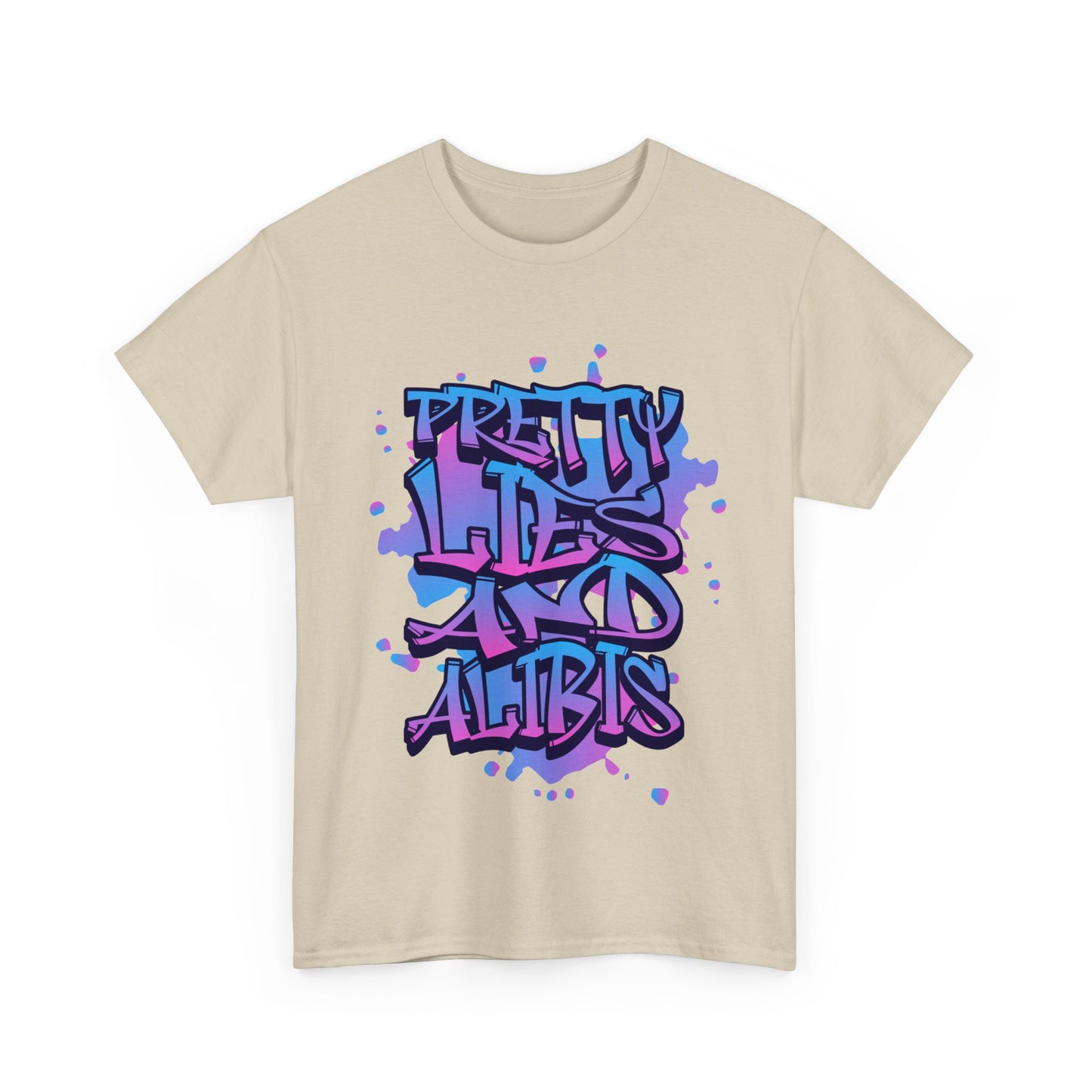 Pretty Lies Retro Unisex Heavy Cotton Tee