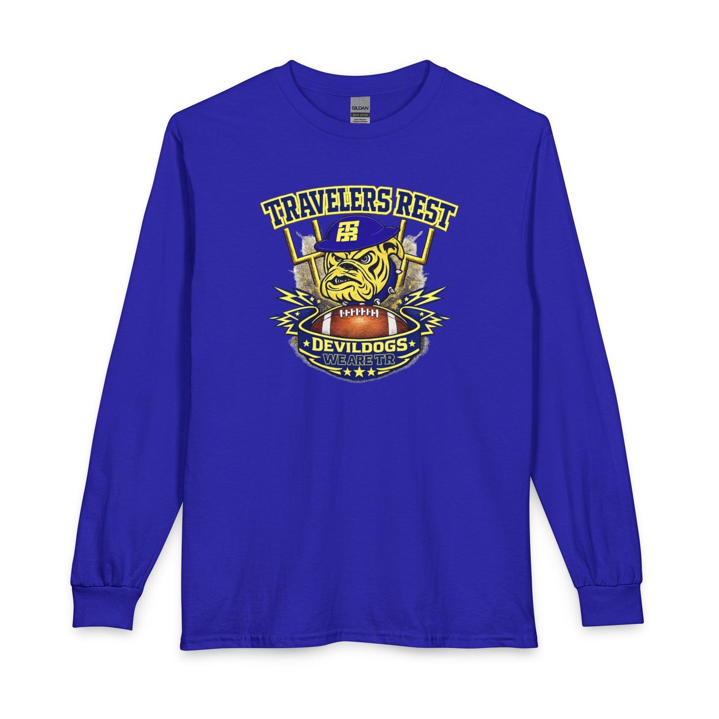 Travelers Rest Devildogs Football Long Sleeve Shirt TRHS