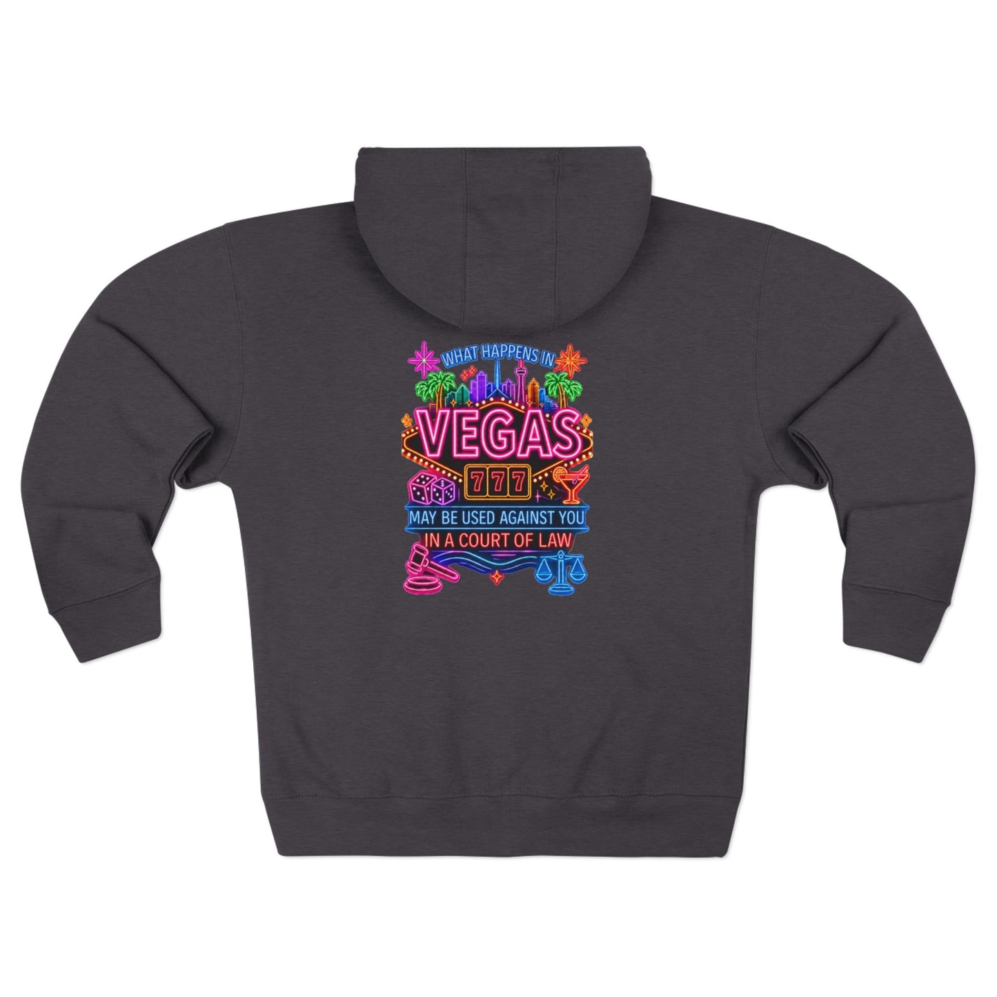 Las Vegas Neon "What Happens In Vegas" Crime Con 26' (Design 2) Hoodie