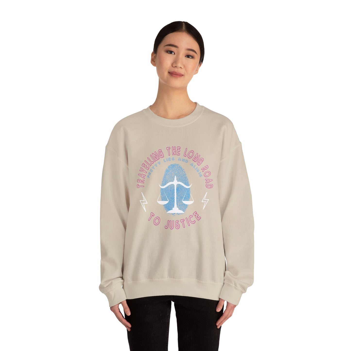 Long Road Unisex Heavy Blend™ Crewneck Sweatshirt