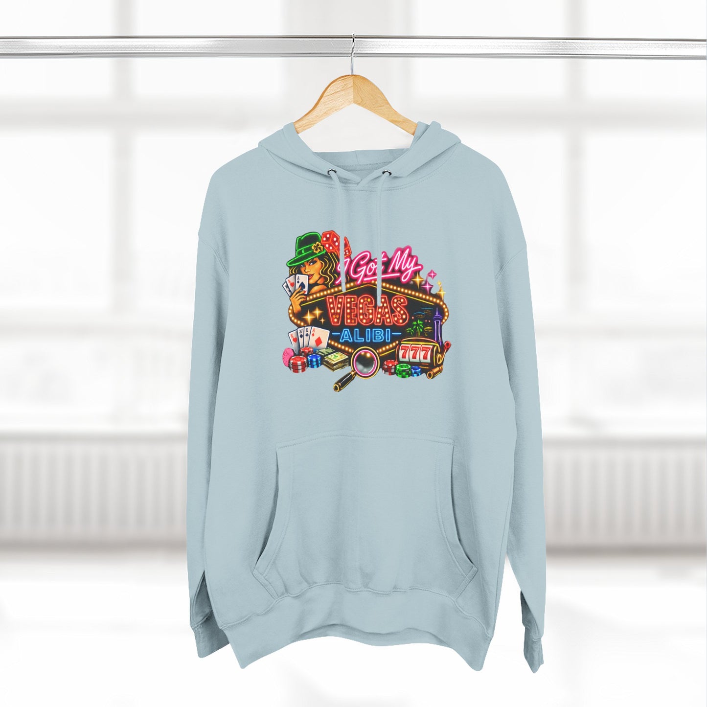 Hoodie — 'I Got My Vegas Alibi' (No Logo)
