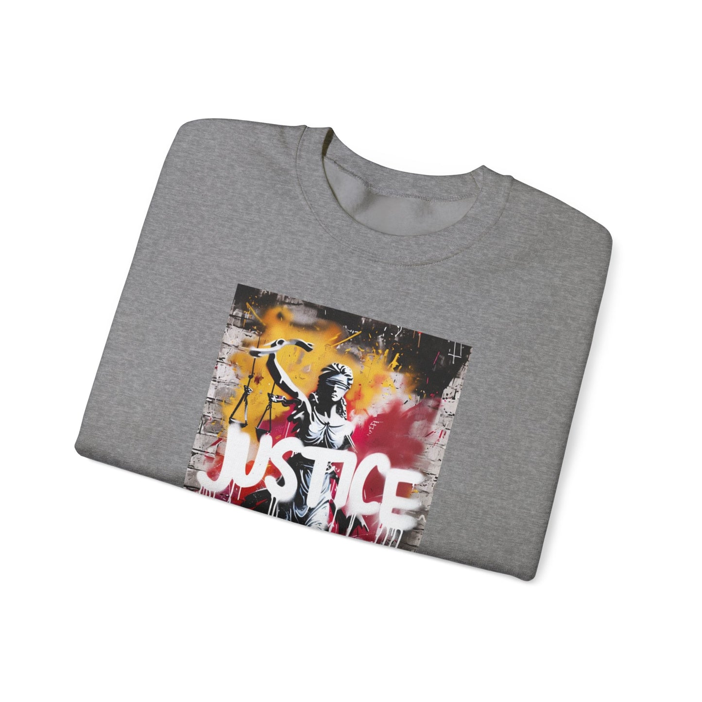 NEW! Justice Graphic Crewneck Sweatshirt - Unisex Heavy Blend™