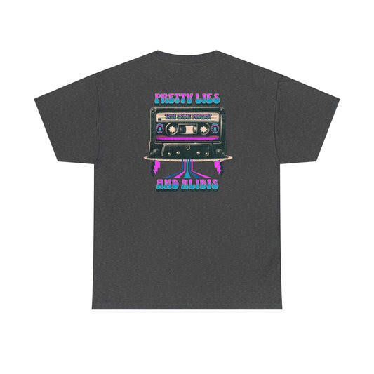 Retro Pretty Lies And Alibis Cassette Tape Shirt - NEW 2025