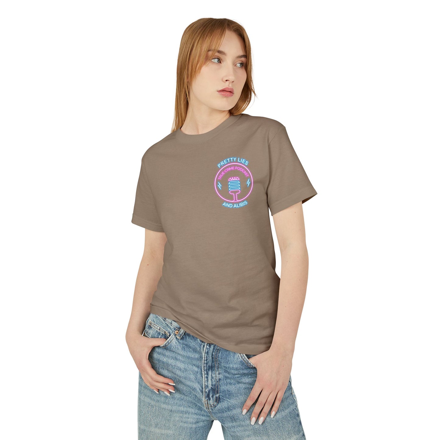 Retro Casino Poker Tee — "Stack Chips Not Charges" Crime Con' 26