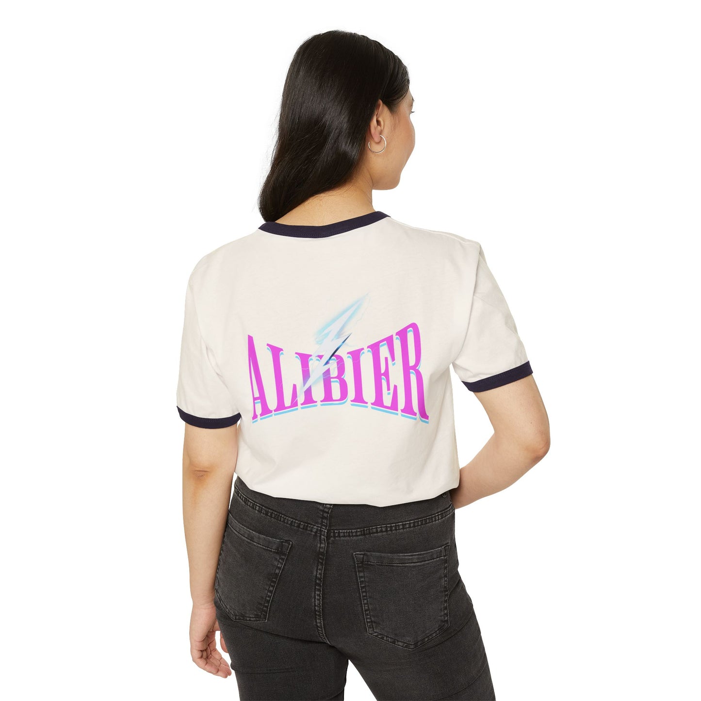 Alibier Unisex Cotton Ringer T-Shirt