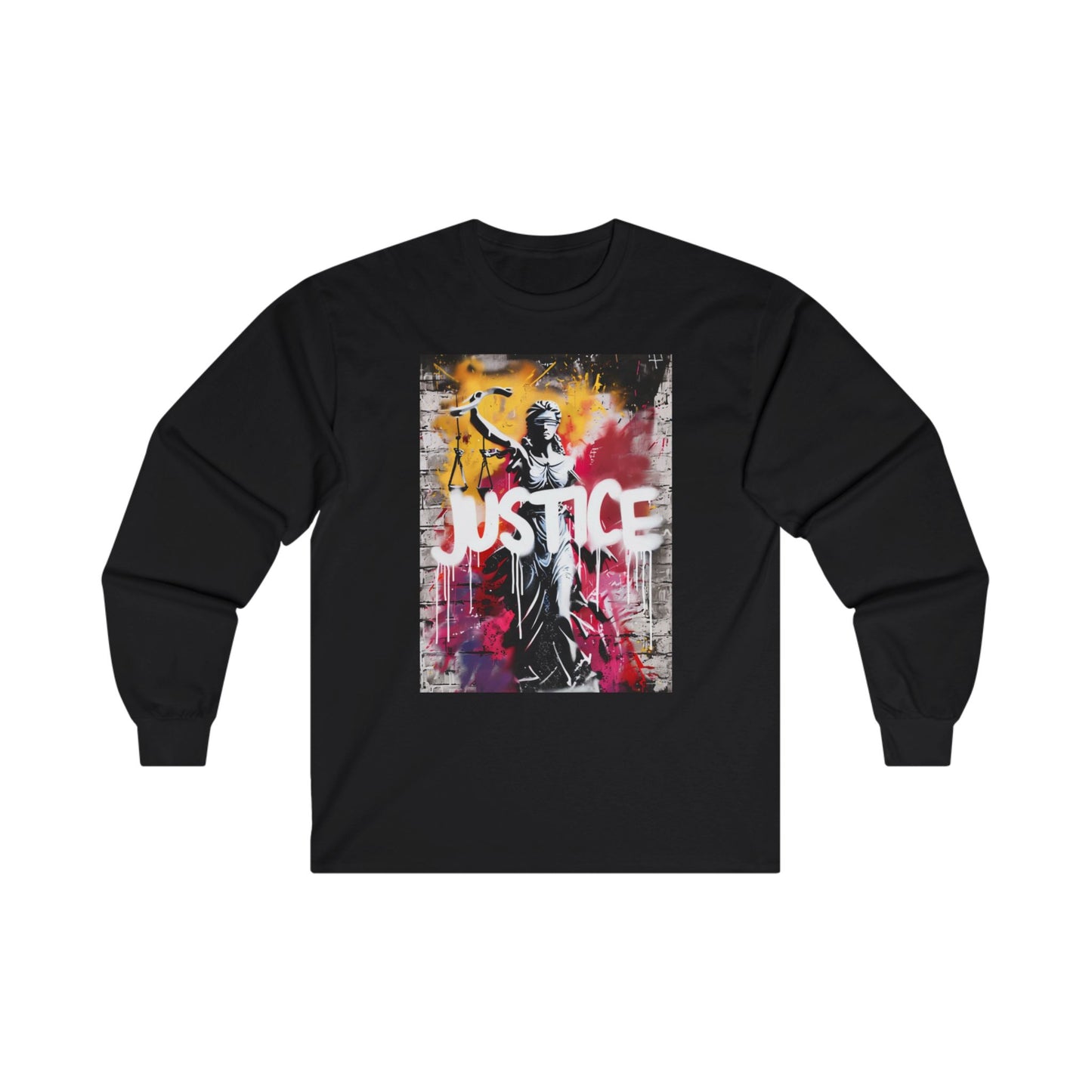 NEW~ Justice Graphic Long Sleeve Tee – Unisex