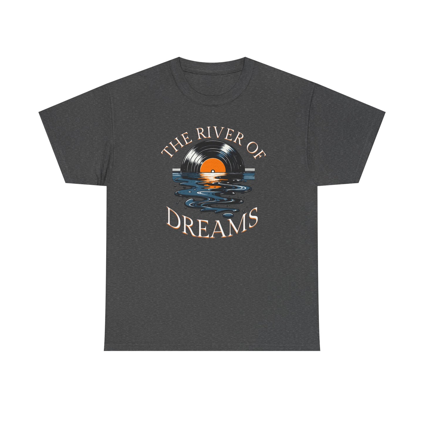Unisex Heavy Cotton Lyrics Tee River of Dreams- New 2025