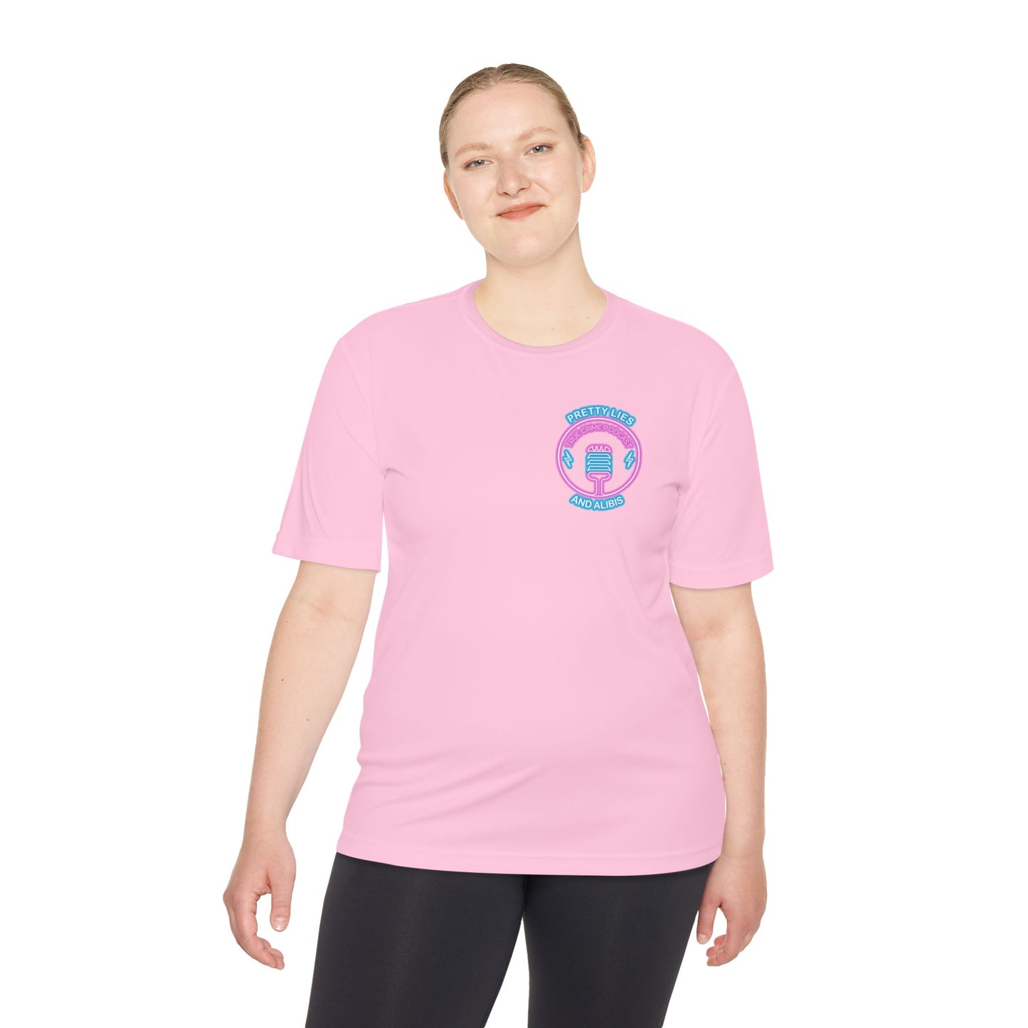 Moisture-Wicking Tee — "Stack Chips Not Charges" Crime Con 26'