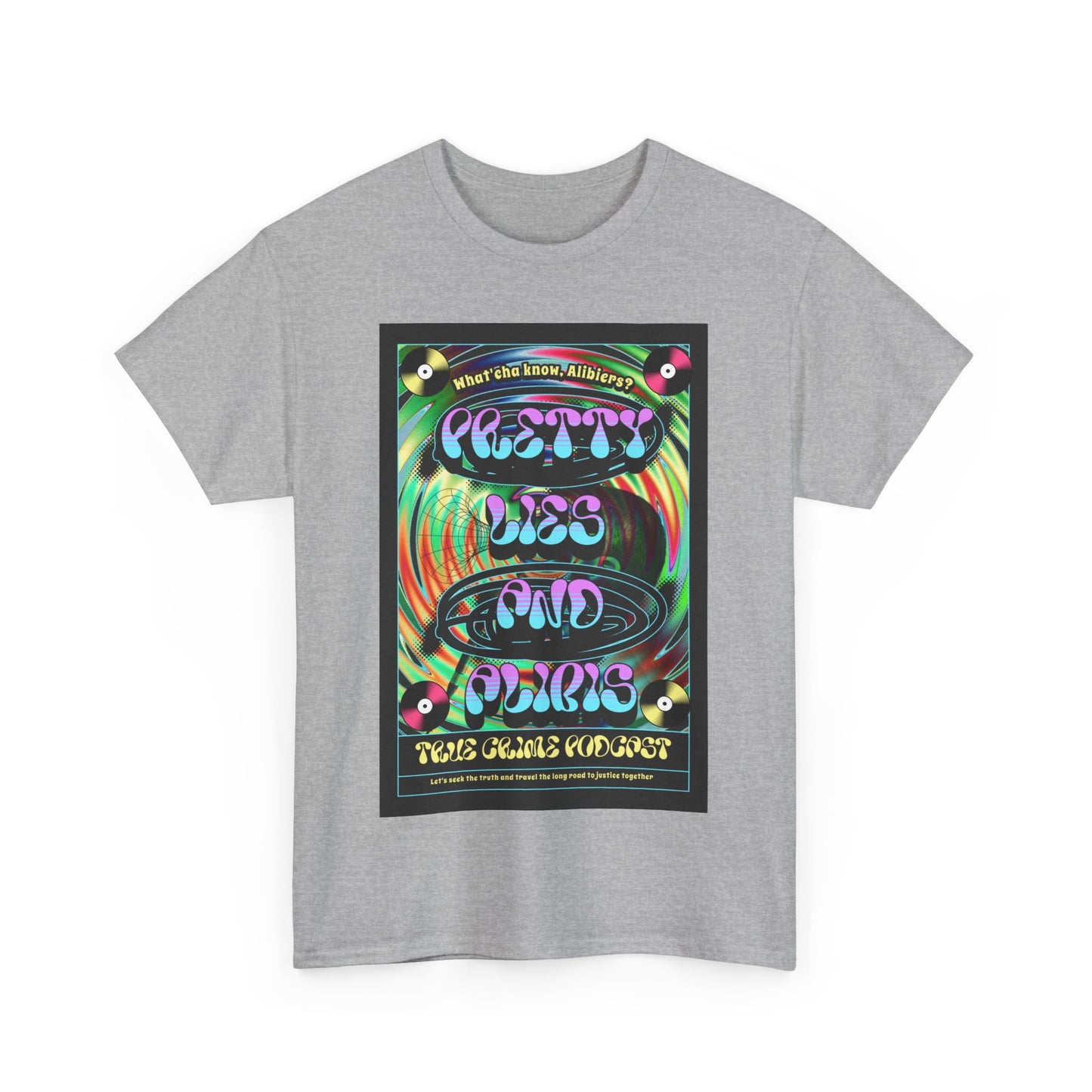 Hippie Pretty Lies Unisex Heavy Cotton Tee