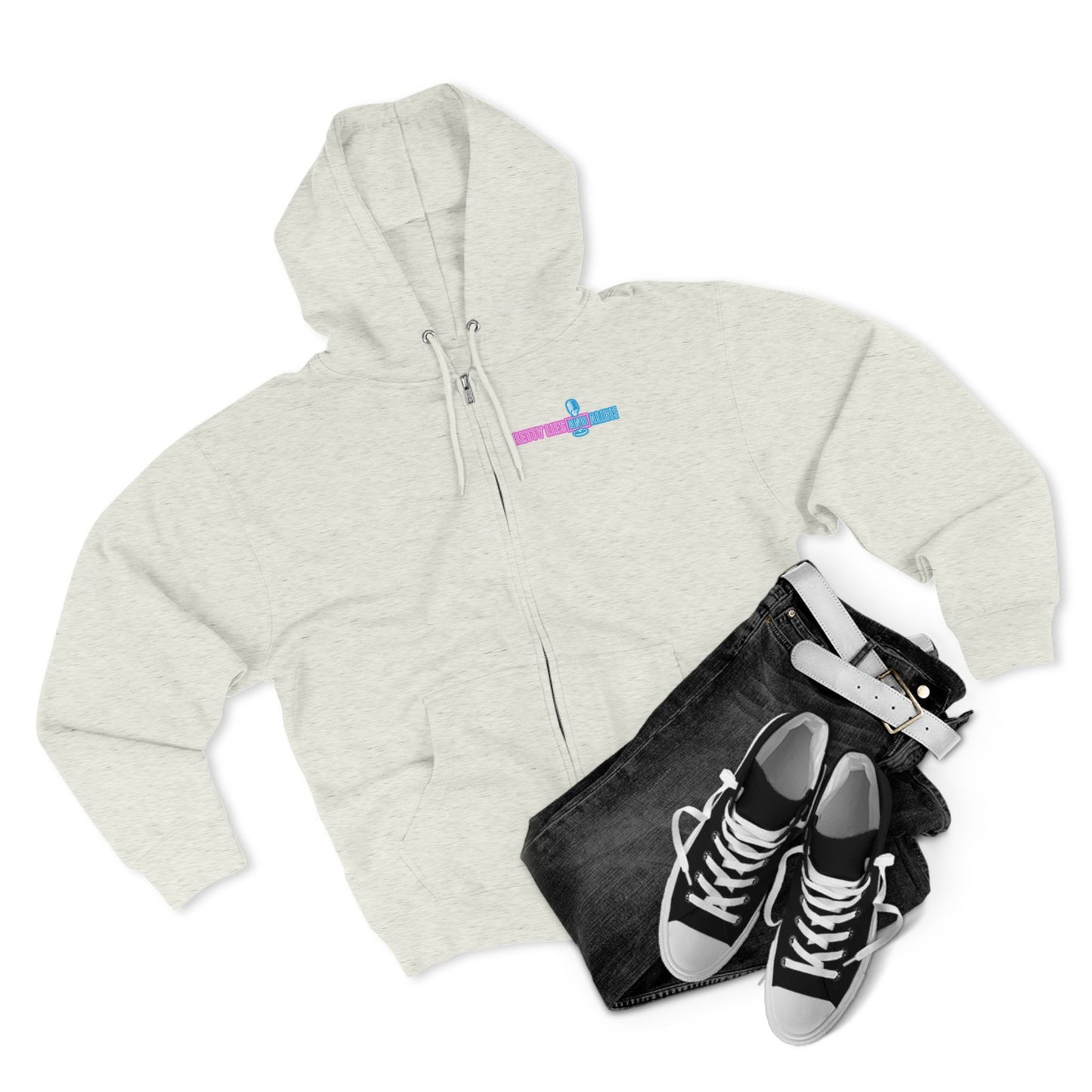 Vegas Zip Hoodie — "What Happens in Vegas" Crime Con 26' (For y'all who freeze)