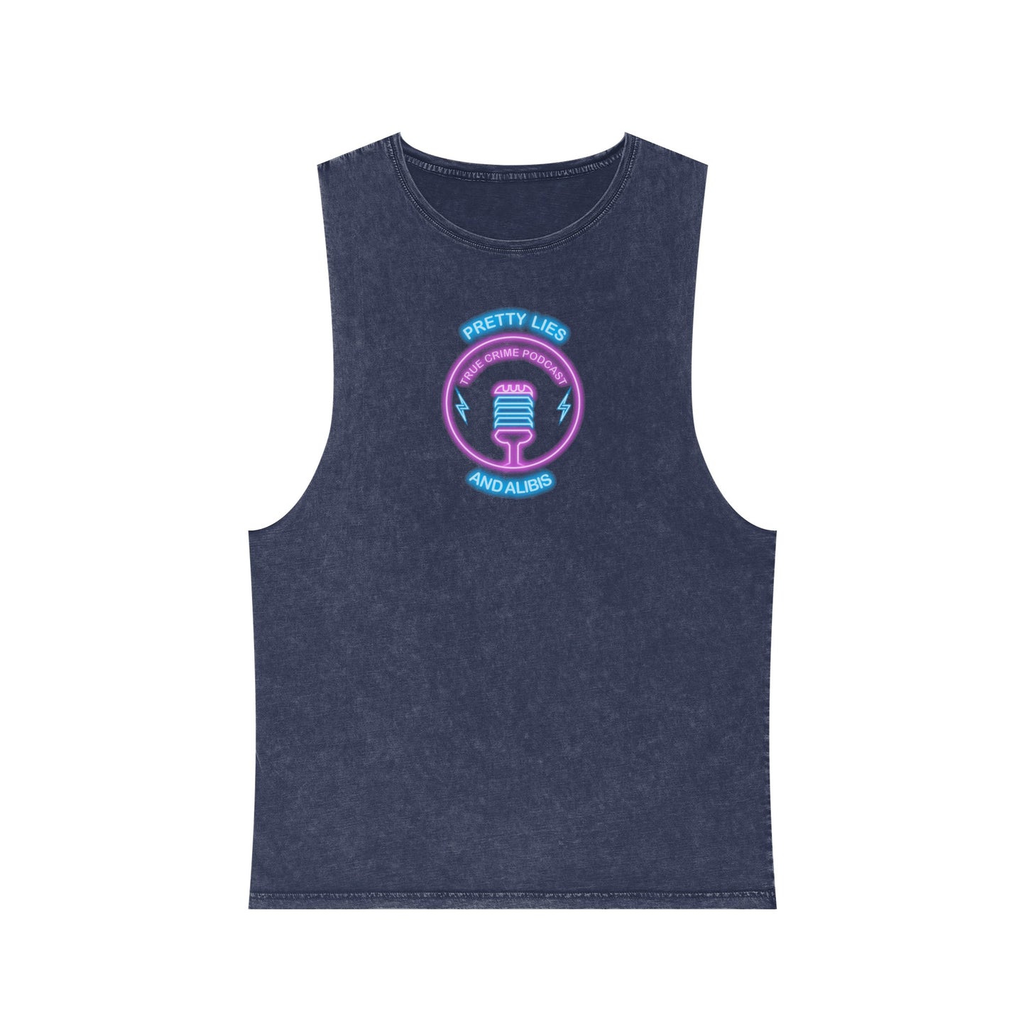 Logo Unisex Stonewash Tank Top