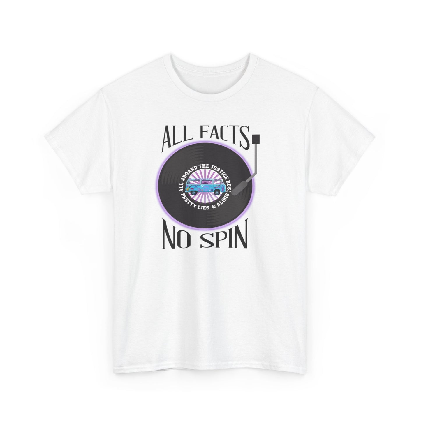 All Facts No Spin Unisex Heavy Cotton Tee