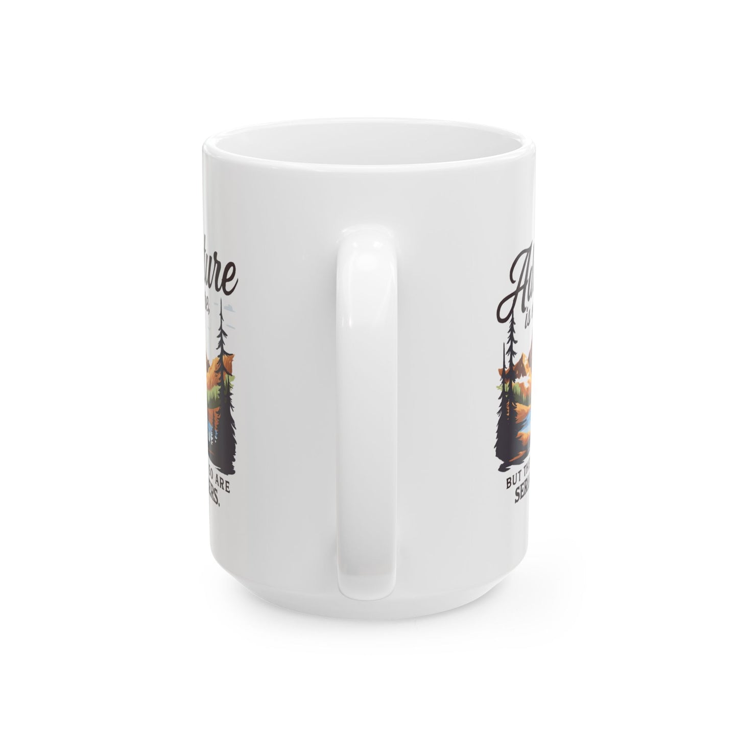 NEW Adventure Awaits Ceramic Mug – 'Adventure Awaits (11oz/15oz)