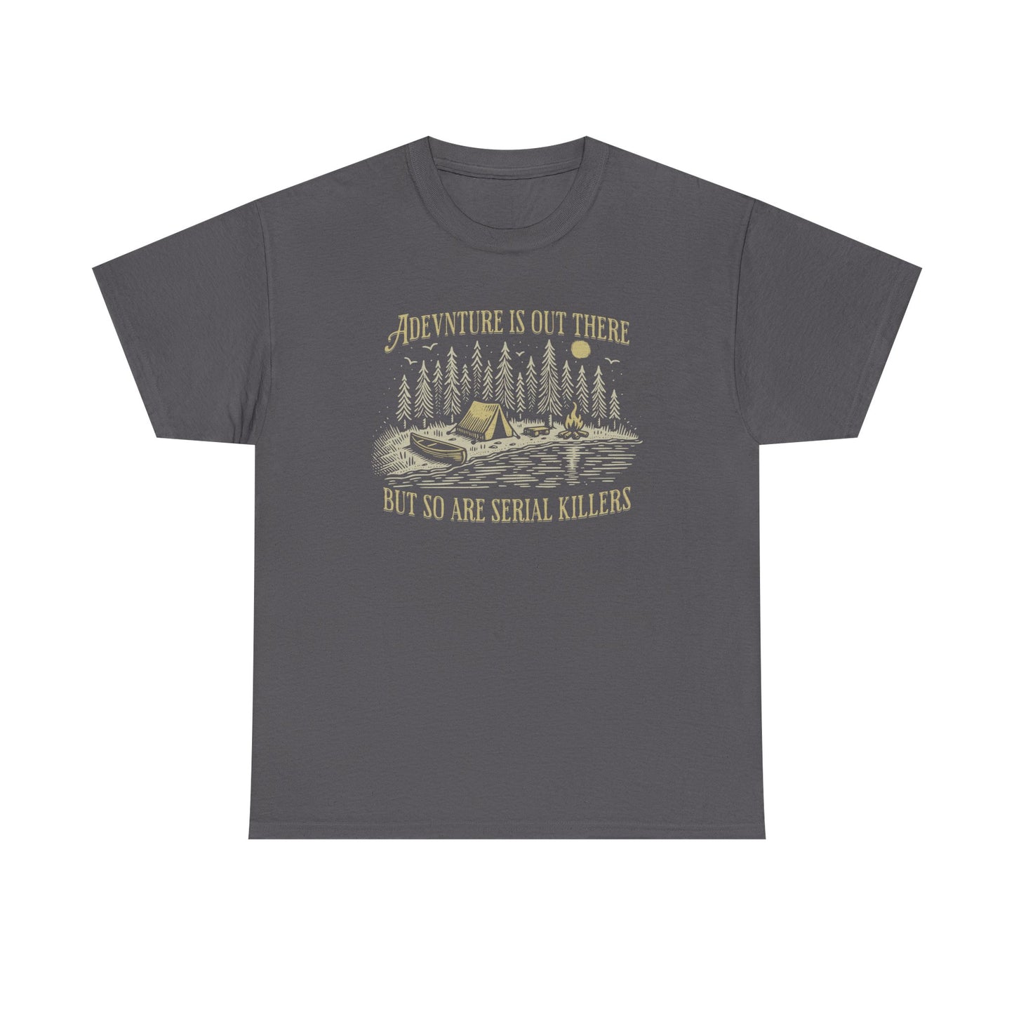 New! Adventure Is Out There Unisex Heavy Cotton Tee