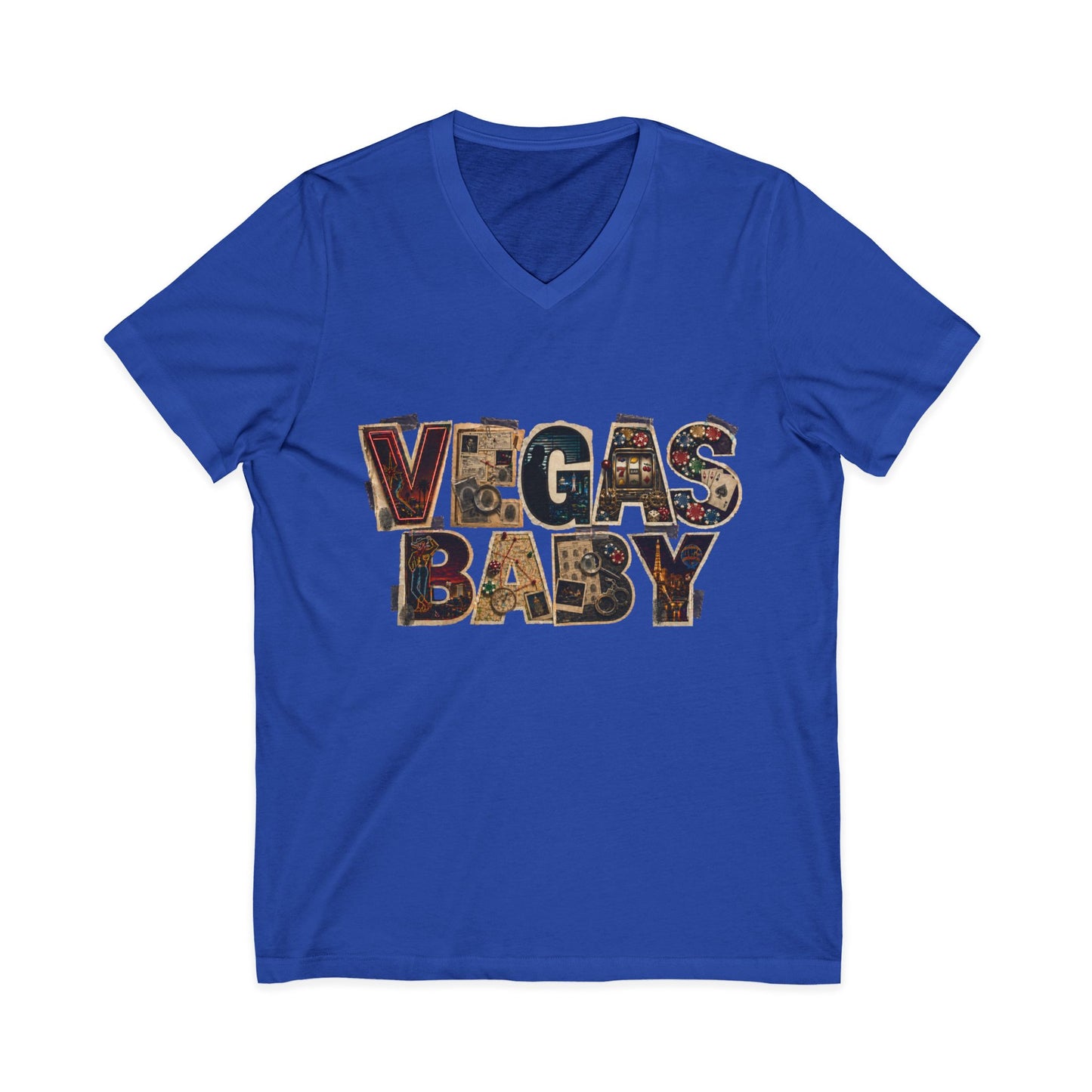 Ransom Vegas Baby V-Neck Tee — Crime Con 26' (No Logo)