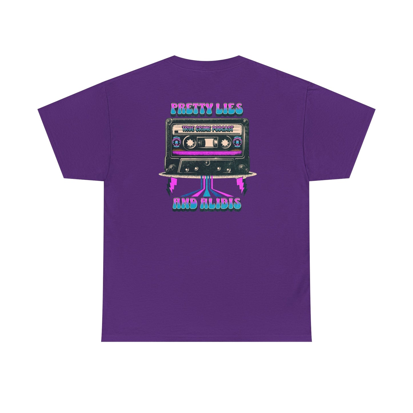 Retro Pretty Lies And Alibis Cassette Tape Shirt - NEW 2025