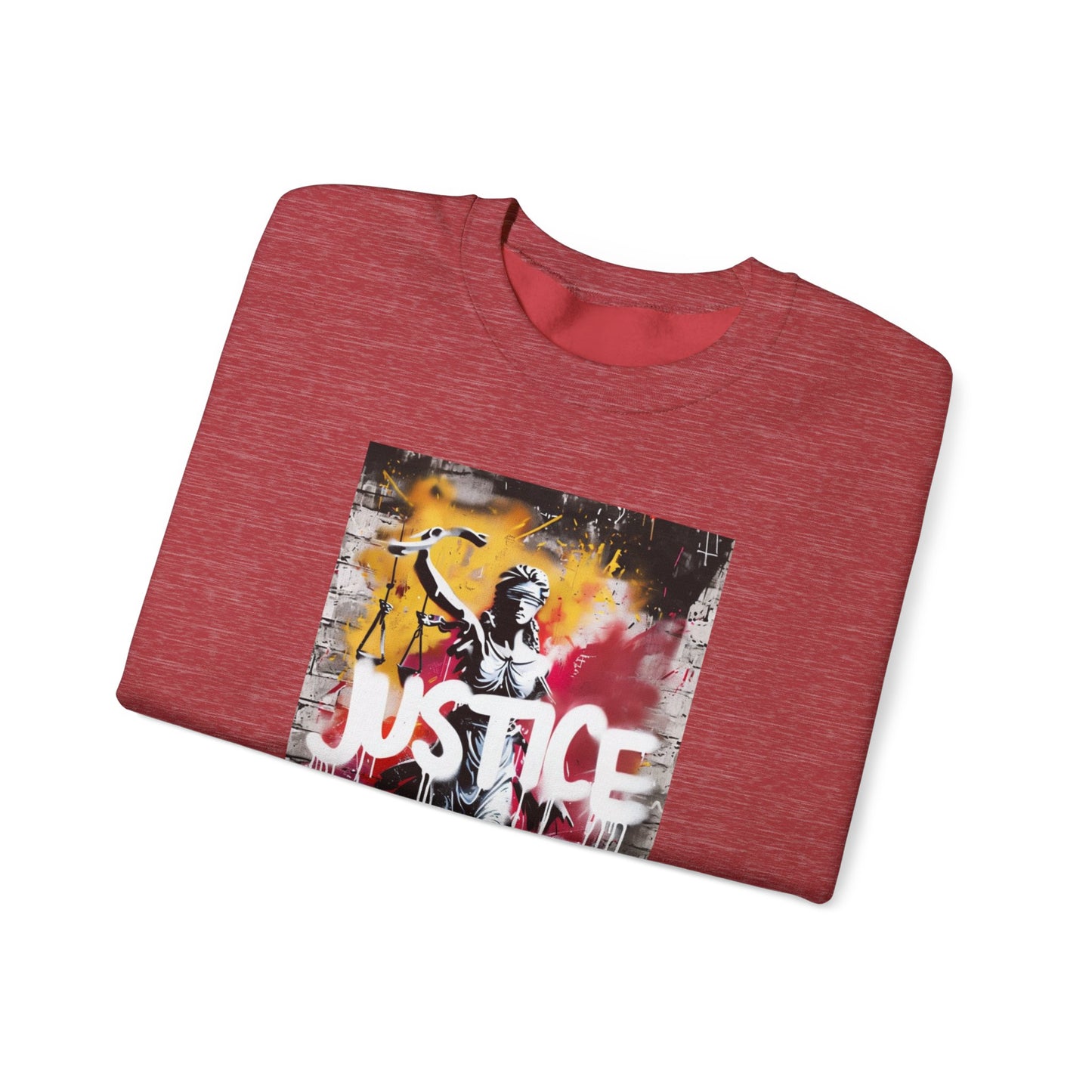 NEW! Justice Graphic Crewneck Sweatshirt - Unisex Heavy Blend™