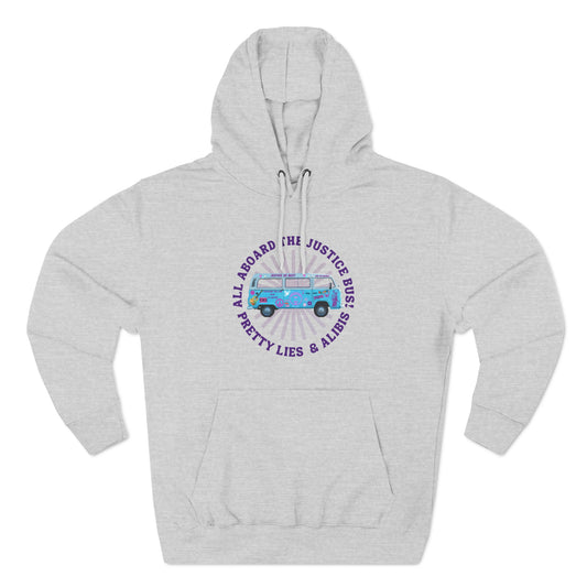 Justice Bus Three-Panel Fleece Hoodie