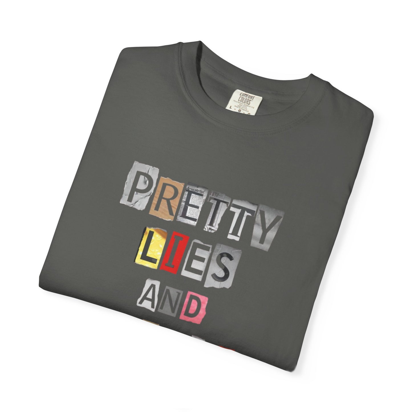 NEW — 'Pretty Lies and Alibis' Ransom Note Graphic Tee