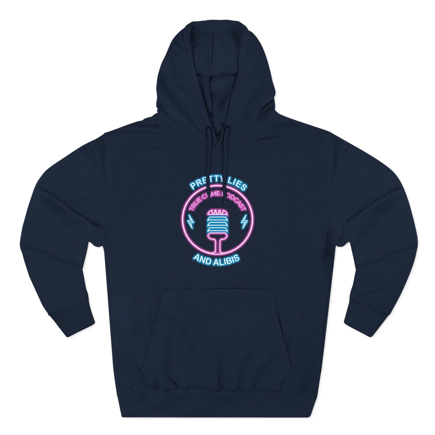 Retro Vegas Neon Hoodie — "What Happens In Vegas" (Design 2) Crime Con 26'