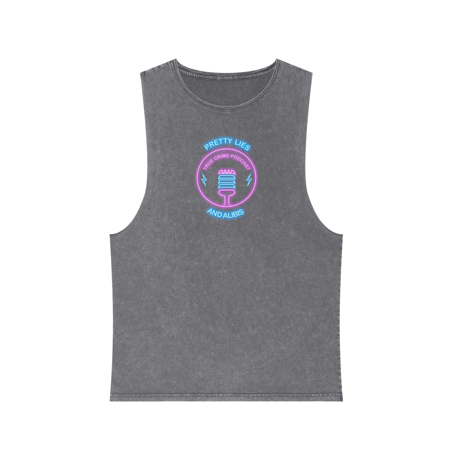 Logo Unisex Stonewash Tank Top