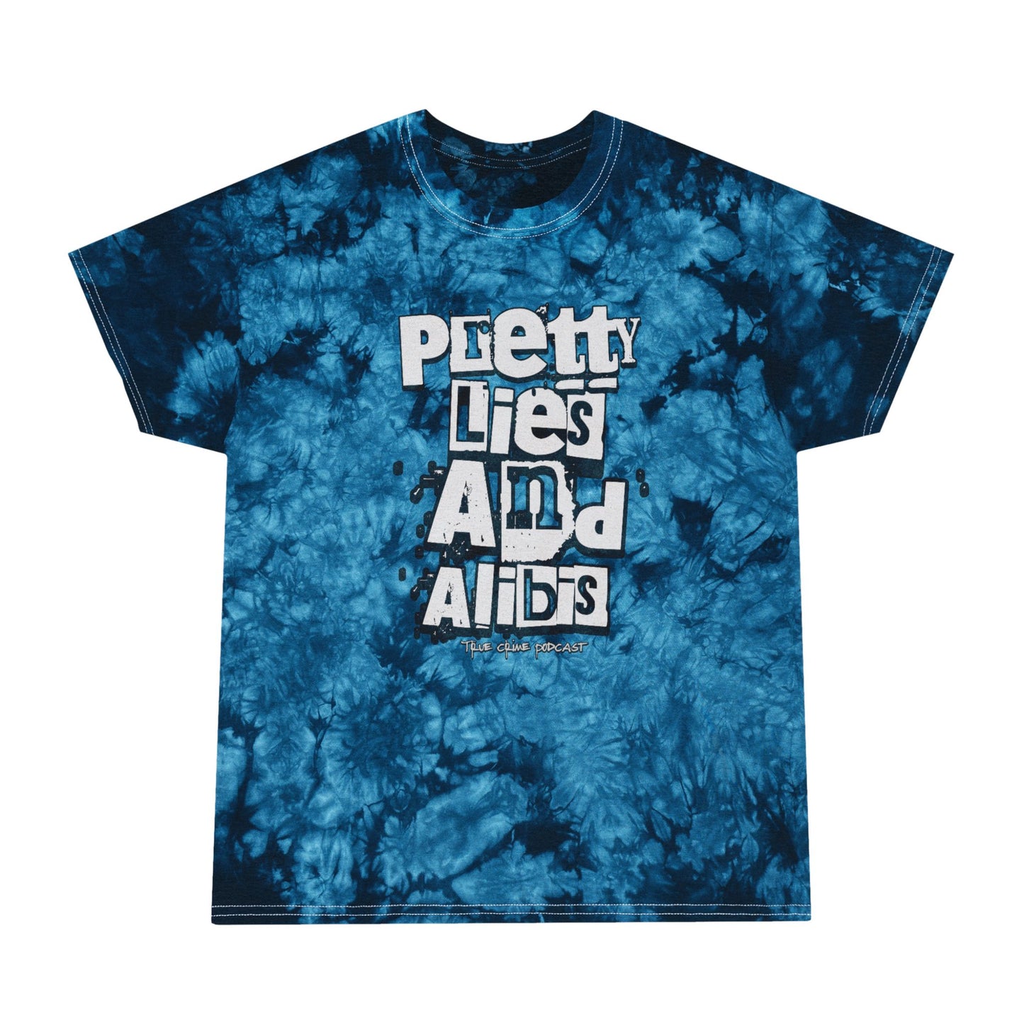 Vibrant Tie-Dye Tee - 'Pretty Lies And Alibis' Ransom