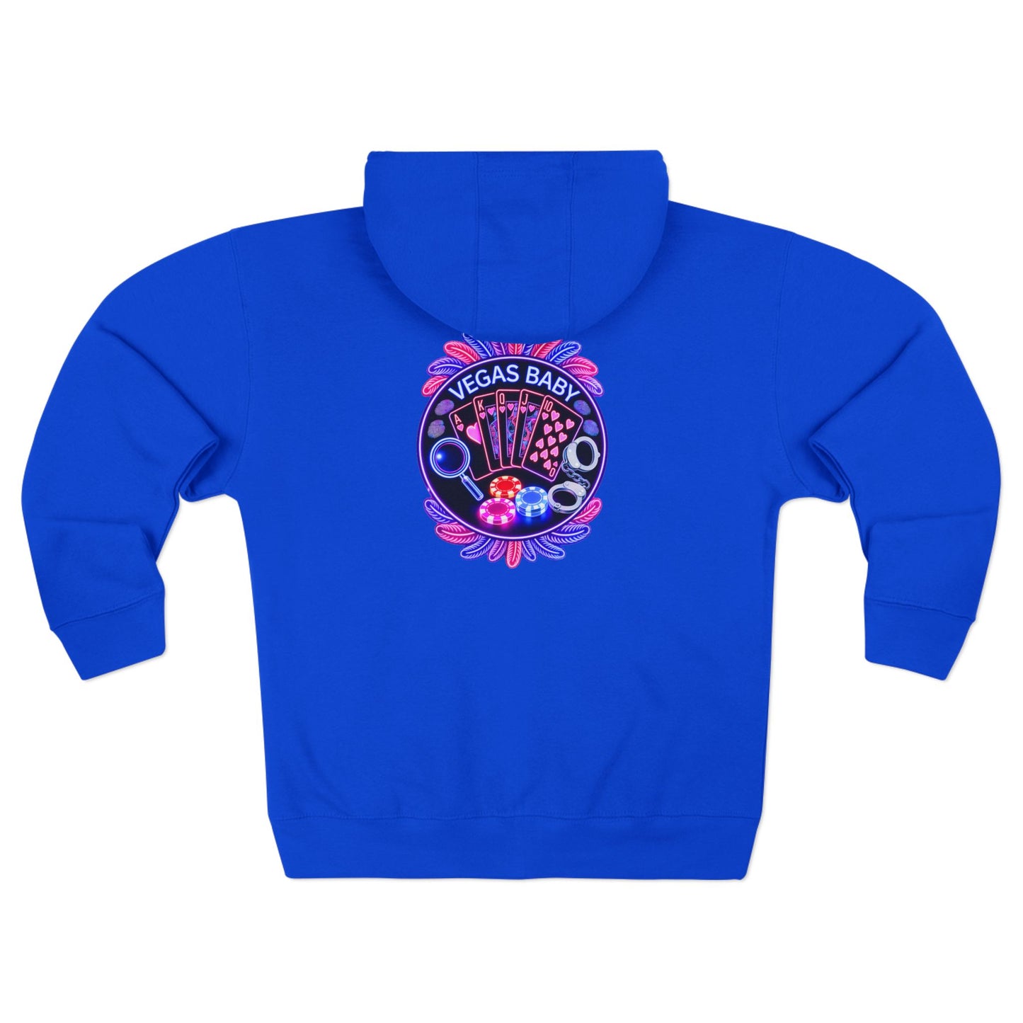 Vegas Baby Zip Hoodie — Crime Con 26'