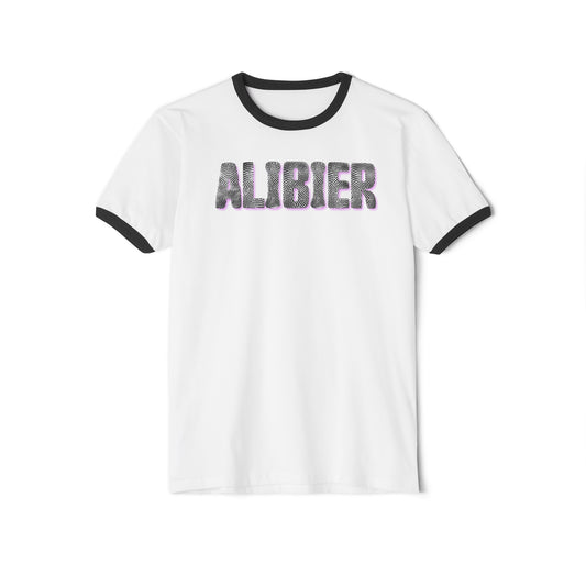 Alibier Fingerprint Unisex Cotton Ringer T-Shirt