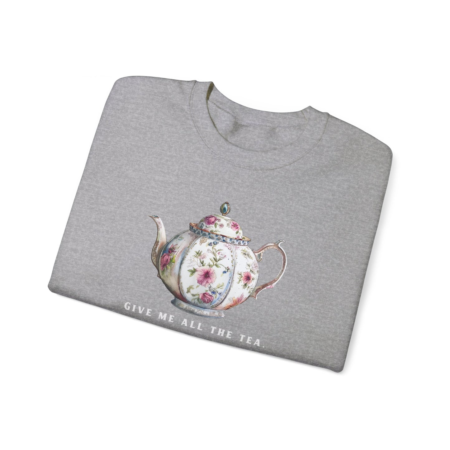 All The Tea Unisex Heavy Blend™ Crewneck Sweatshirt