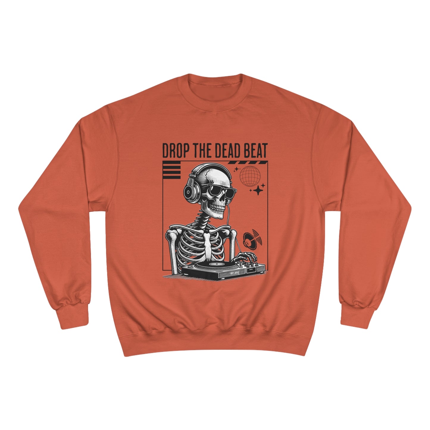 Halloween Drop The Dead Beat Champion Sweatshirt