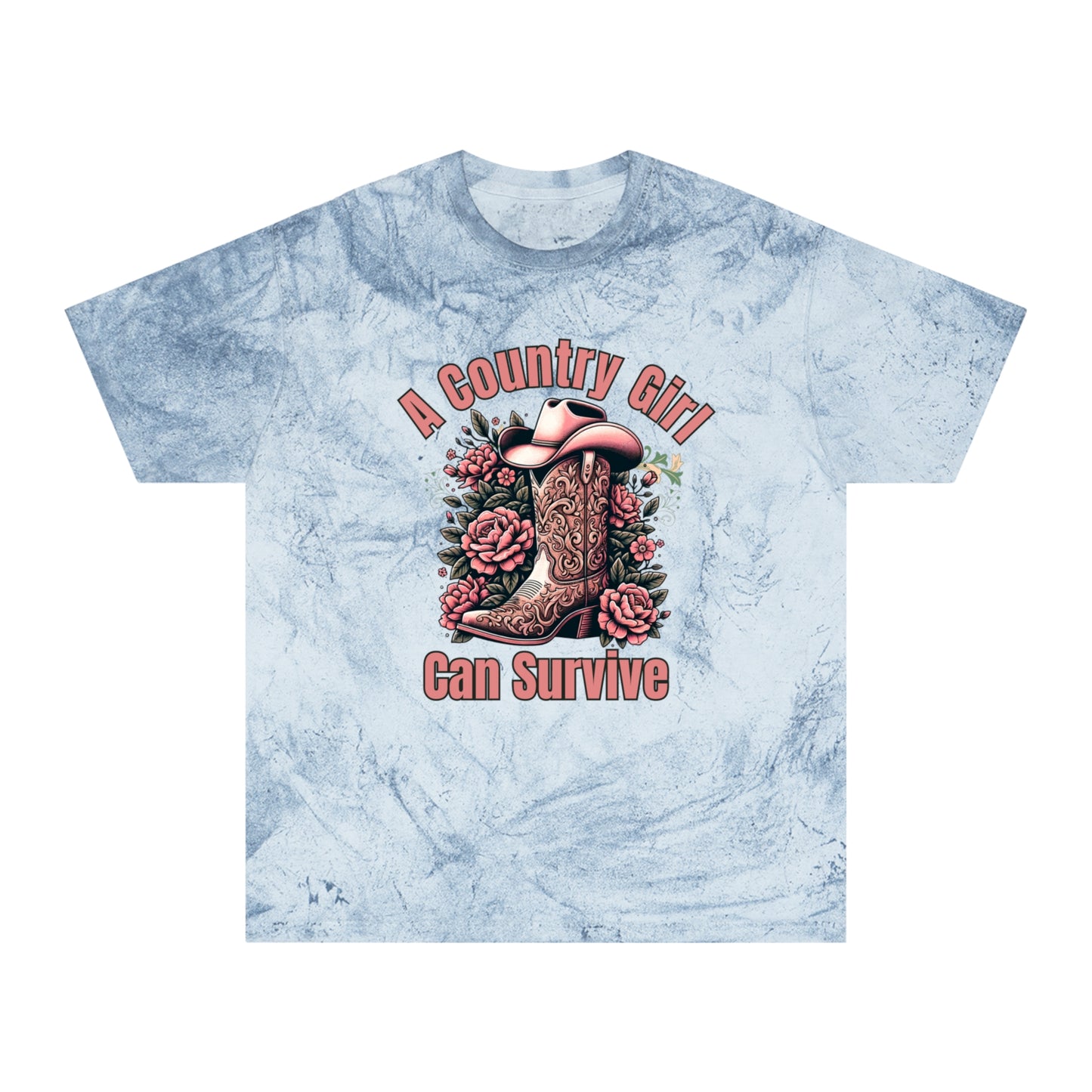 Country Girl Color Blast Tee - NEW 2025