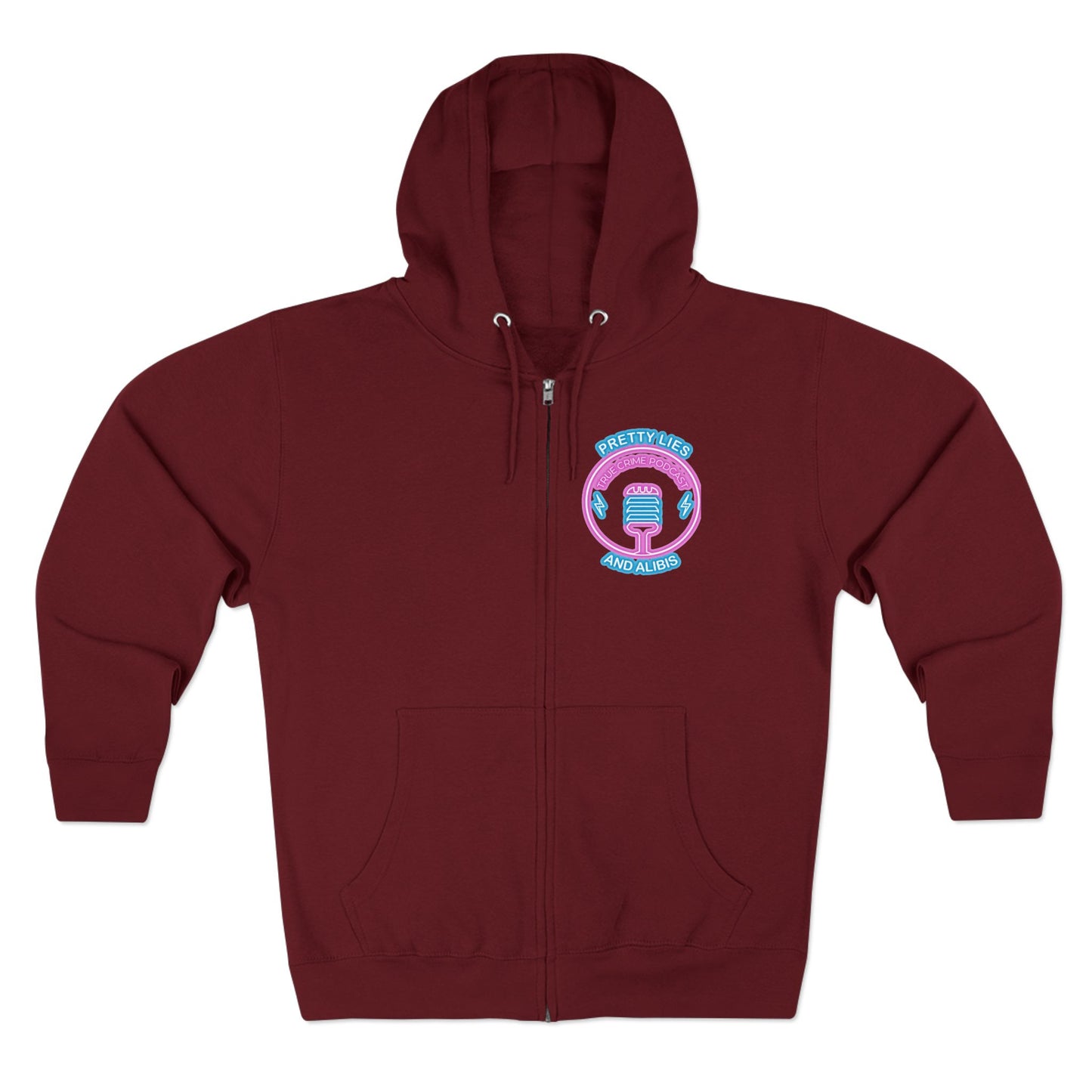 Unisex Zip Hoodie "Stack Chips Not Charges" Crime Con 26'