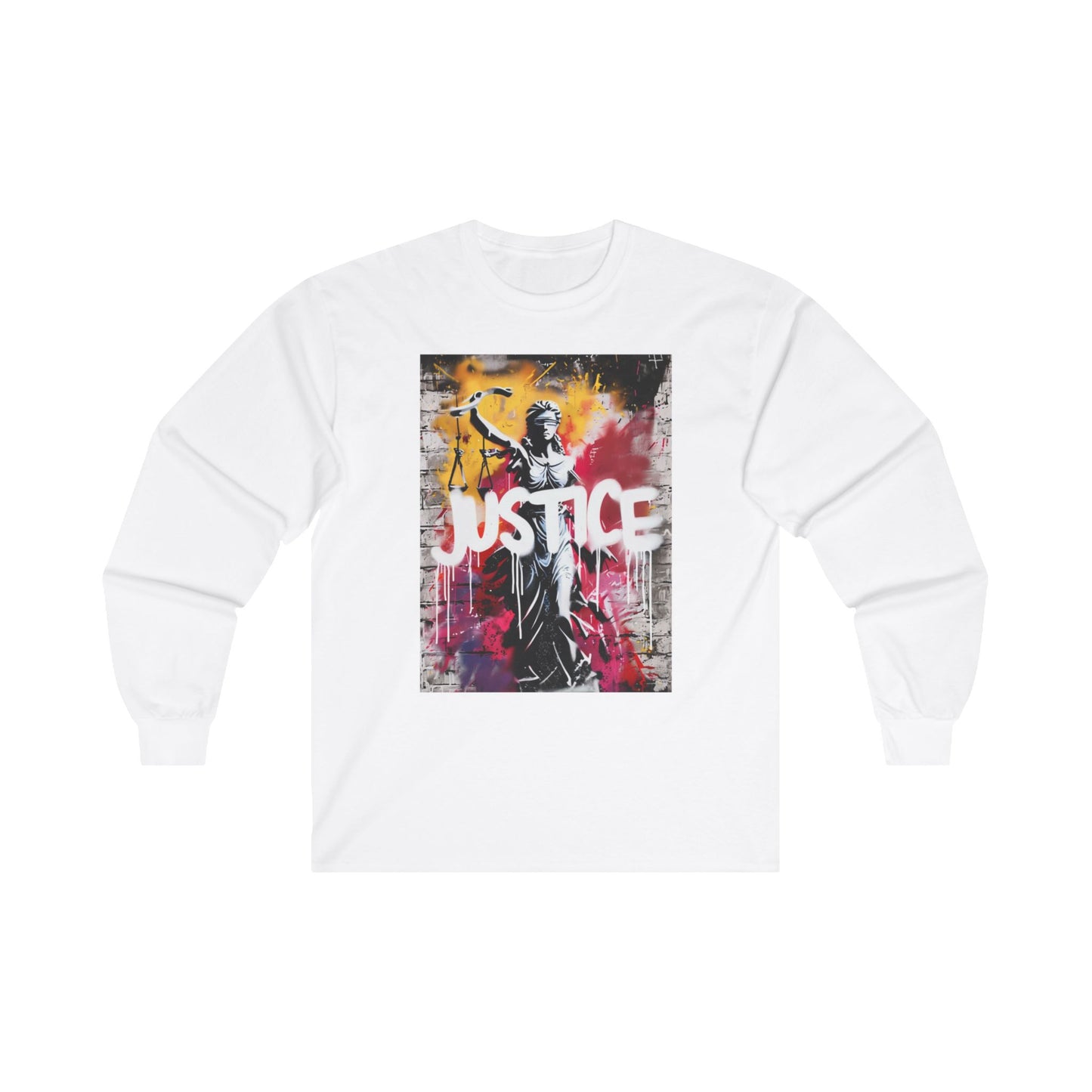 NEW~ Justice Graphic Long Sleeve Tee – Unisex