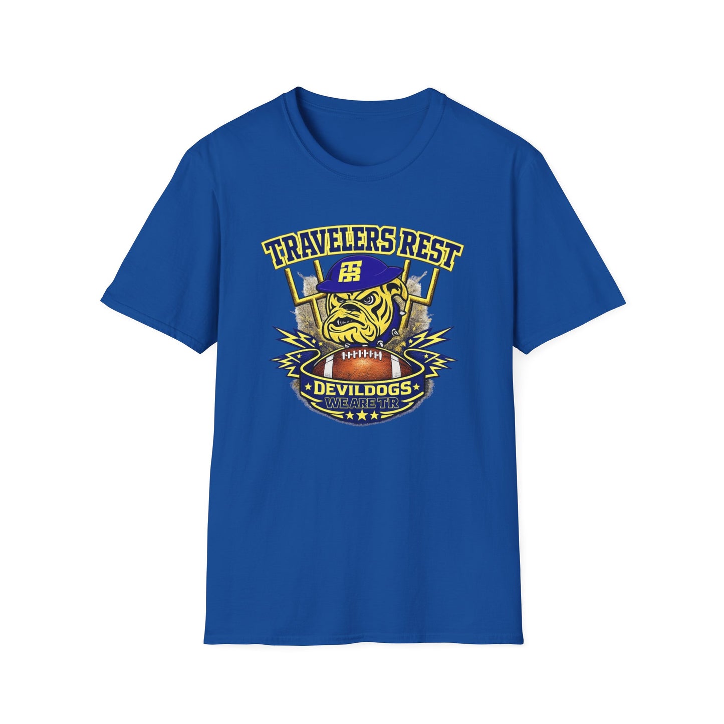Travelers Rest Devildogs T-Shirt — TRhs Football Tee