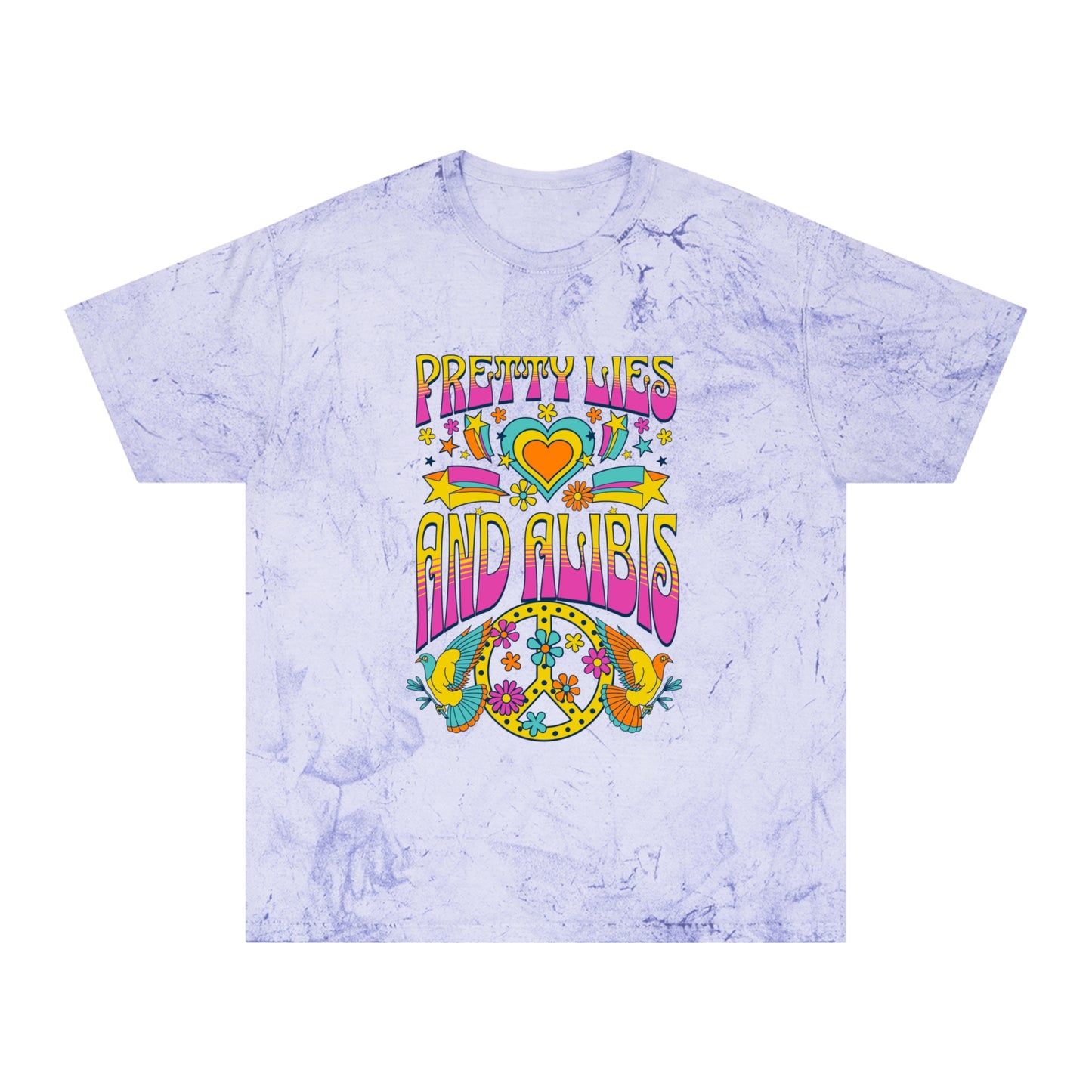 Hippie Unisex Color Blast T-Shirt