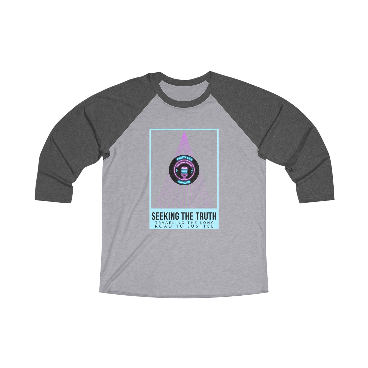 New Seeking The Truth Unisex Tri-Blend 3\4 Raglan Tee