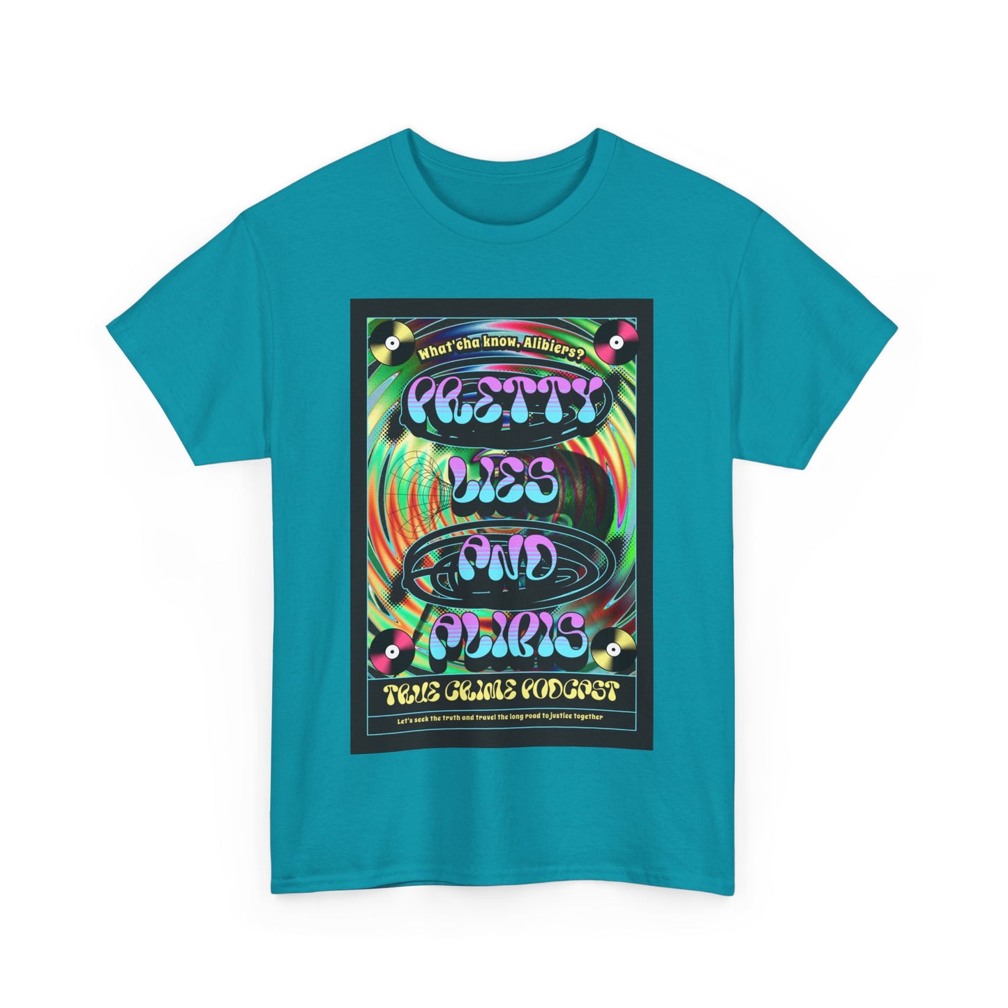 Hippie Pretty Lies Unisex Heavy Cotton Tee