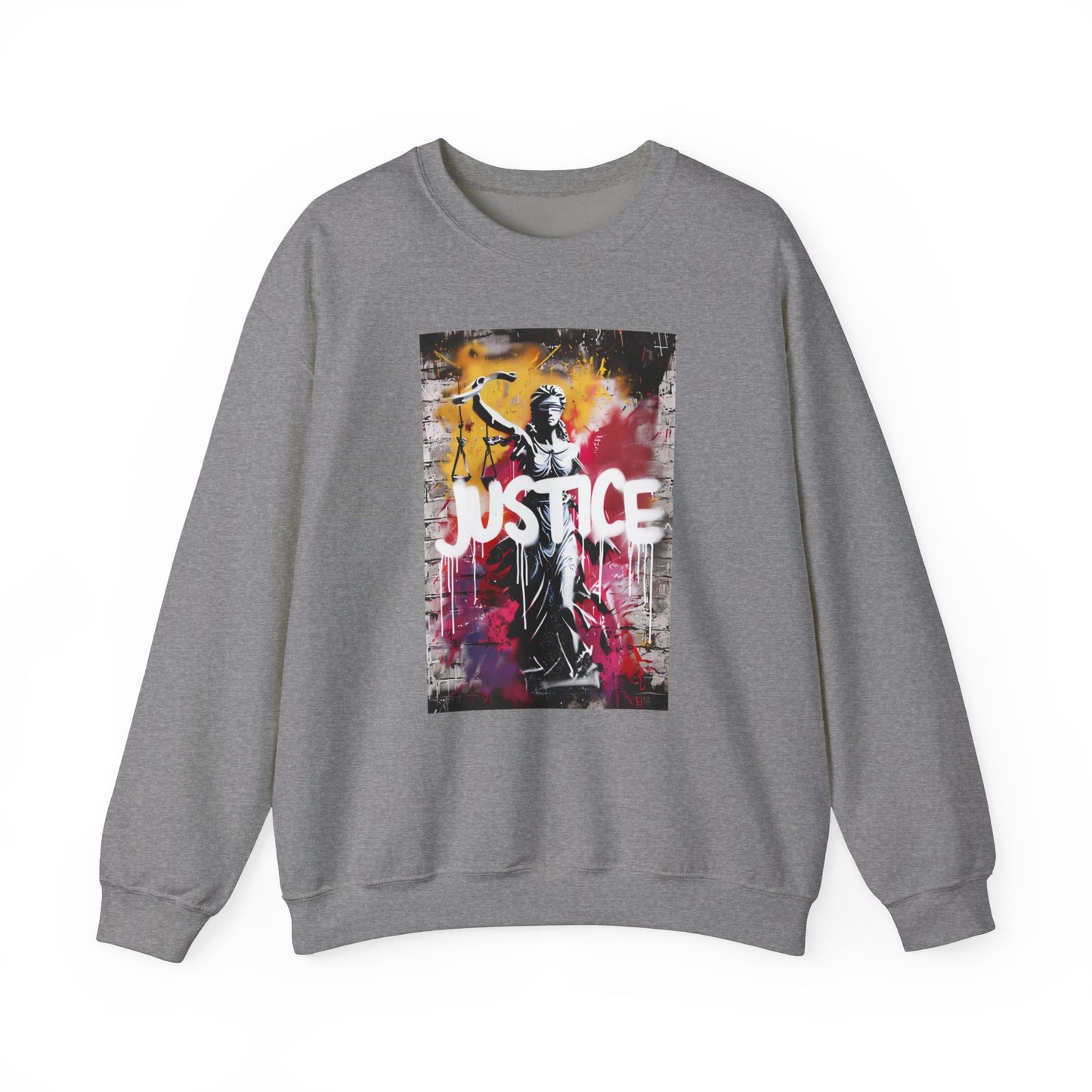 NEW! Justice Graphic Crewneck Sweatshirt - Unisex Heavy Blend™