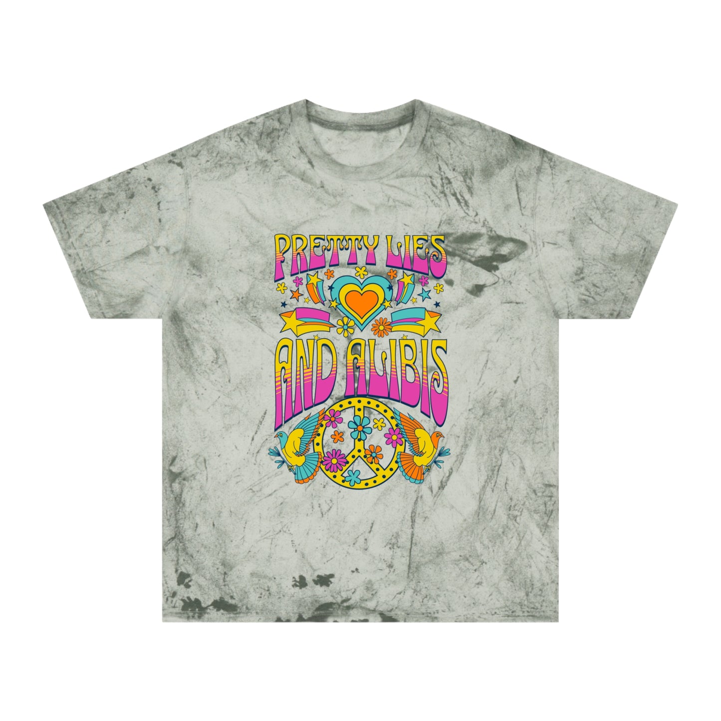 Hippie Unisex Color Blast T-Shirt