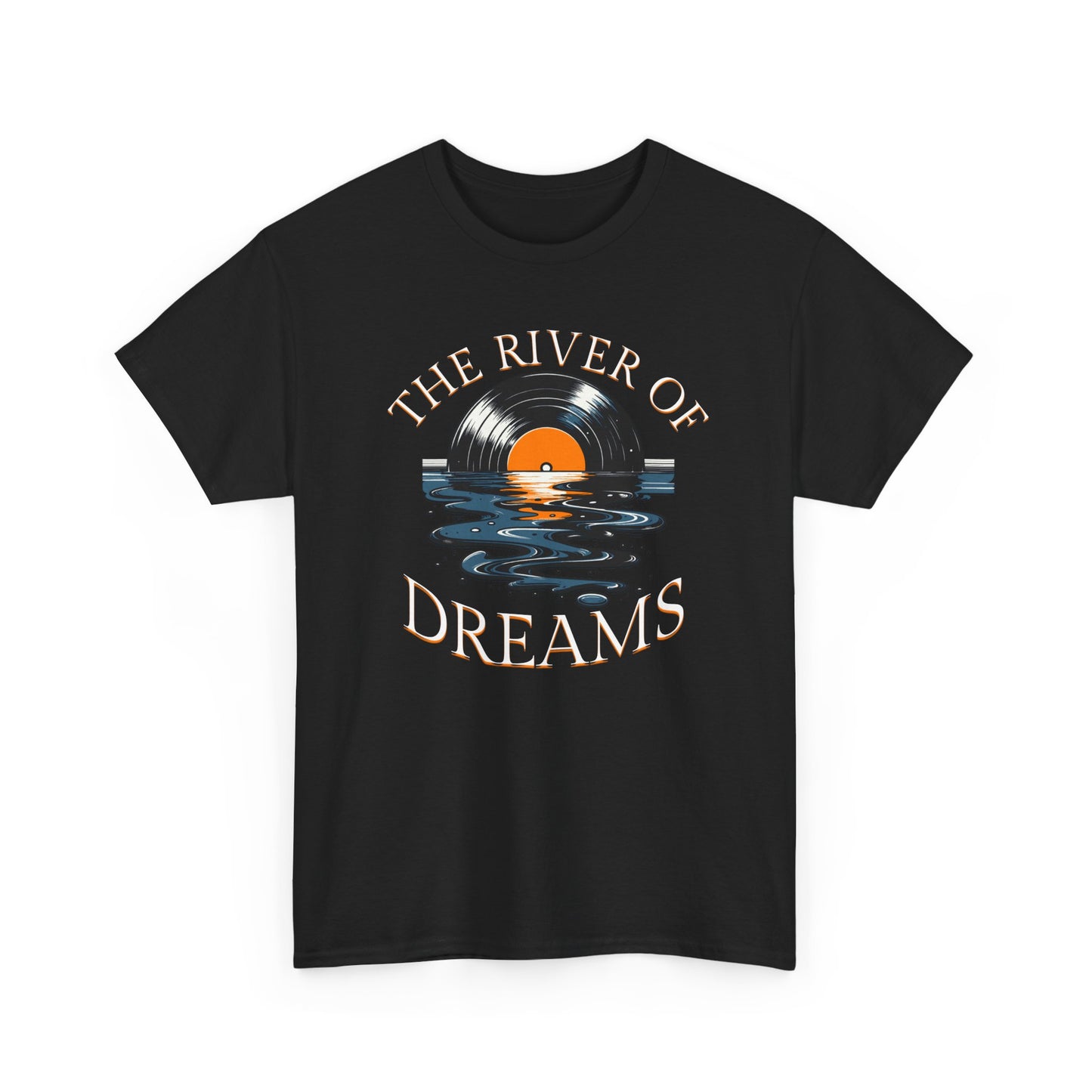 Unisex Heavy Cotton Lyrics Tee River of Dreams- New 2025