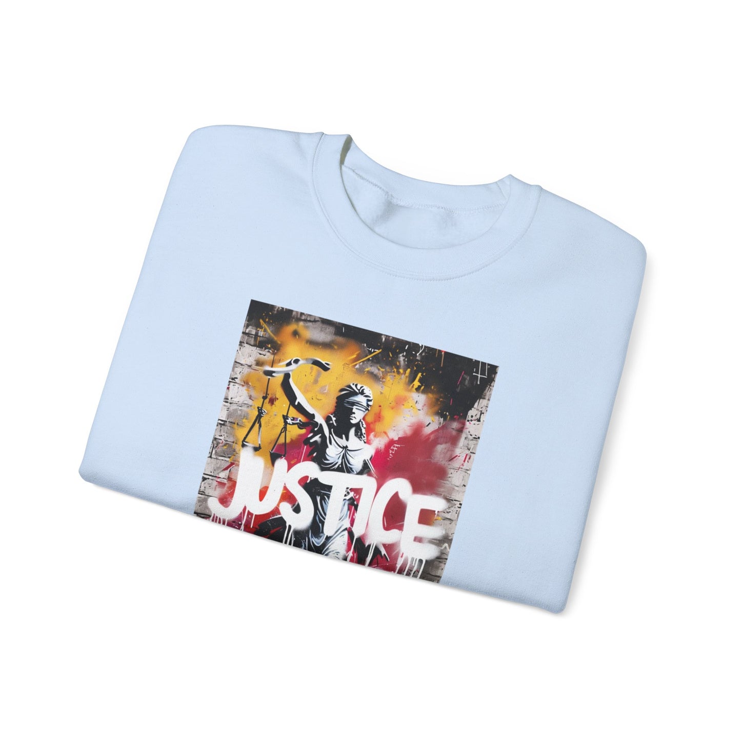 NEW! Justice Graphic Crewneck Sweatshirt - Unisex Heavy Blend™