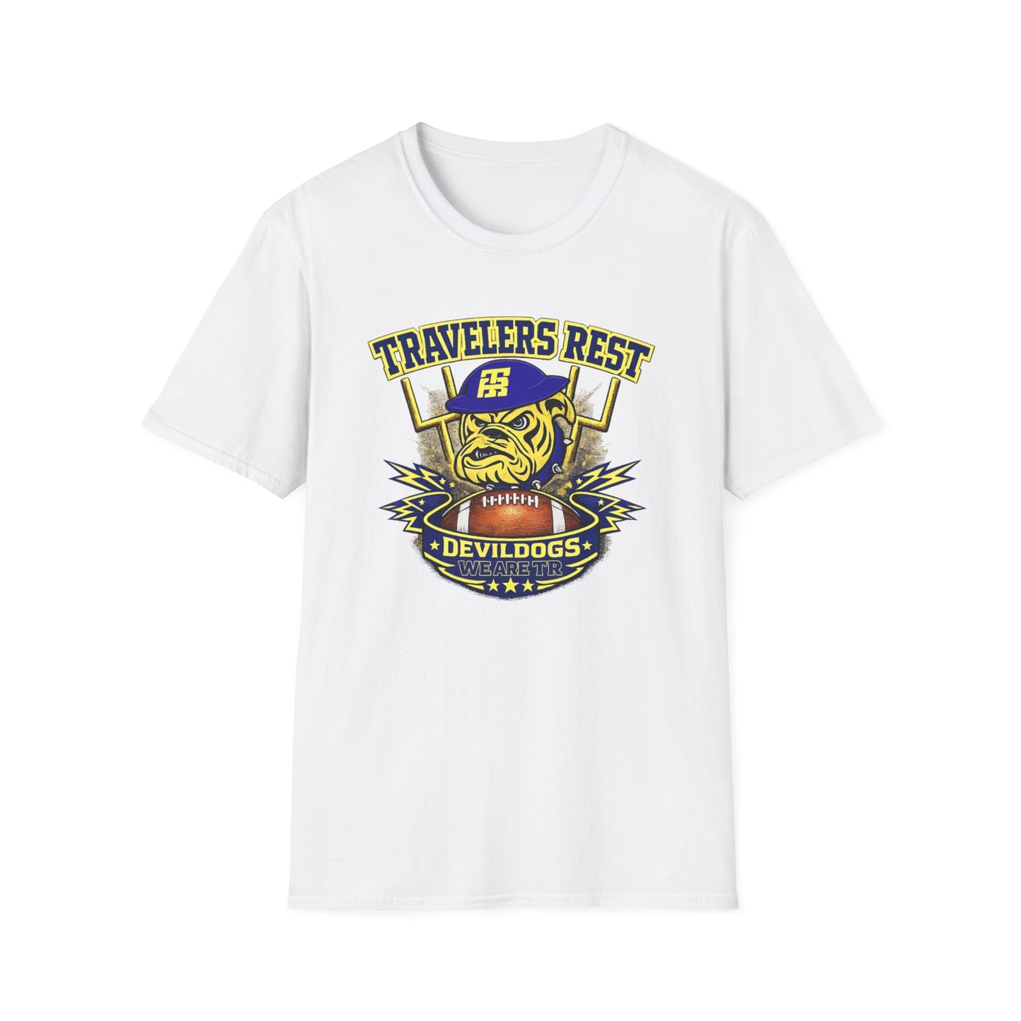 Travelers Rest Devildogs T-Shirt — TRhs Football Tee