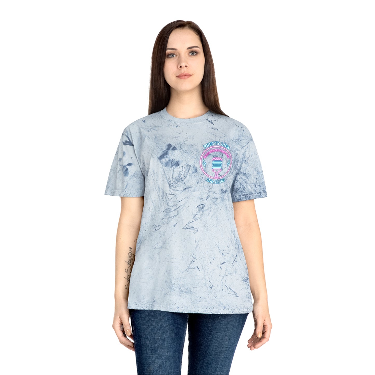 Tie-Dye T-Shirt — "Stack Chips Not Charges" Crime Con 26'