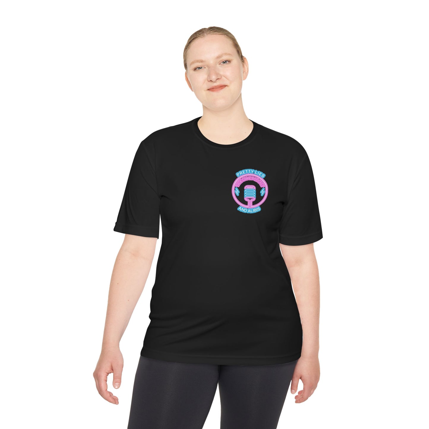 Moisture-Wicking Tee — "Stack Chips Not Charges" Crime Con 26'